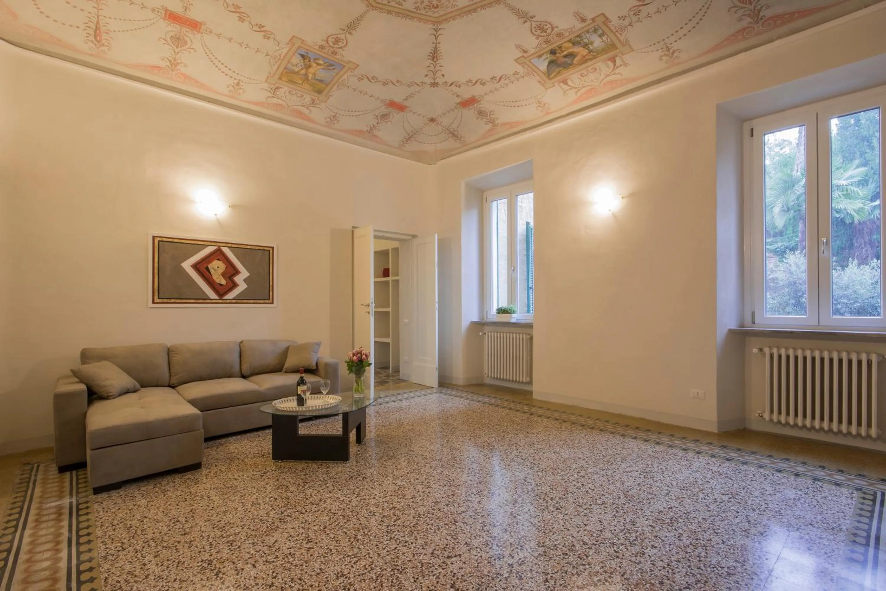 Living room in Regis Condo