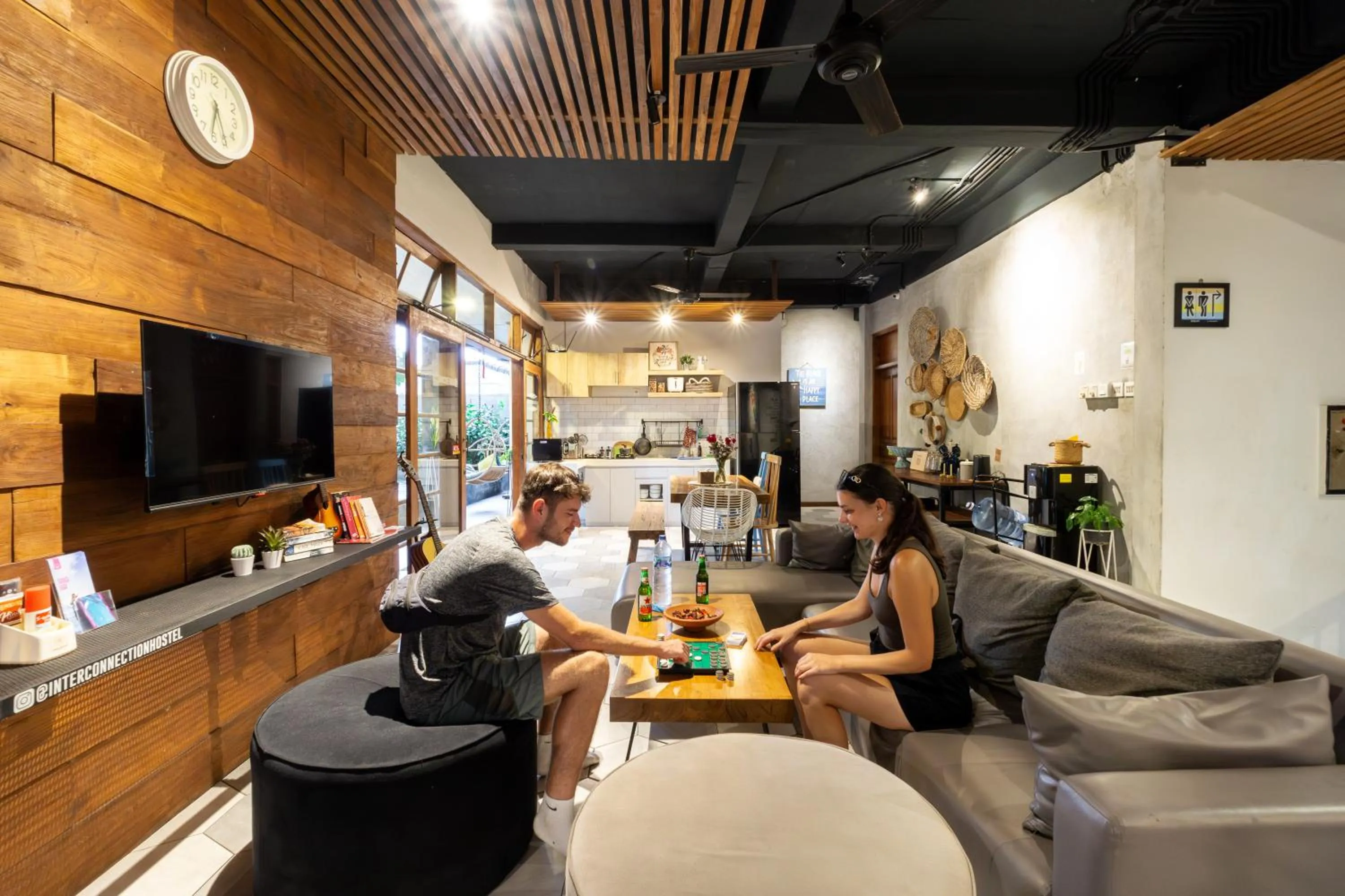 Game Room in Interconnection Hostel