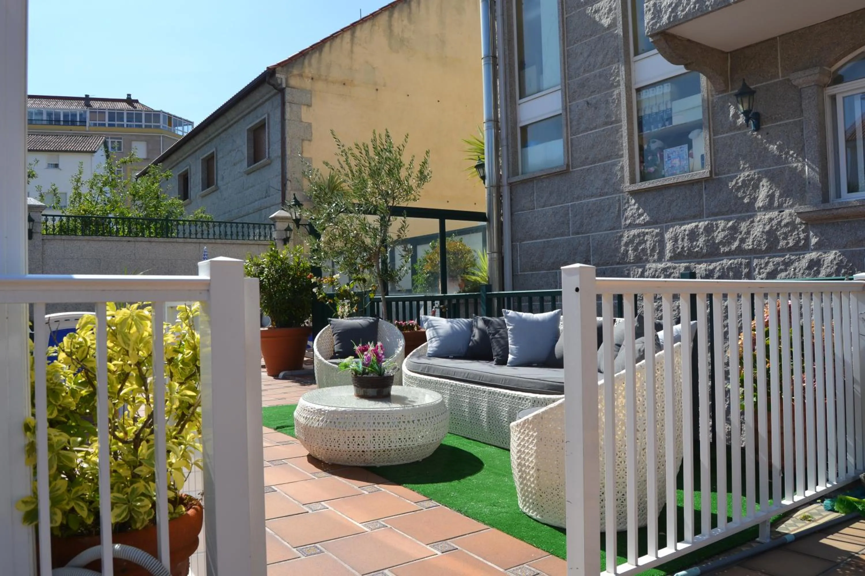 Swimming pool in Hotel Playa Compostela