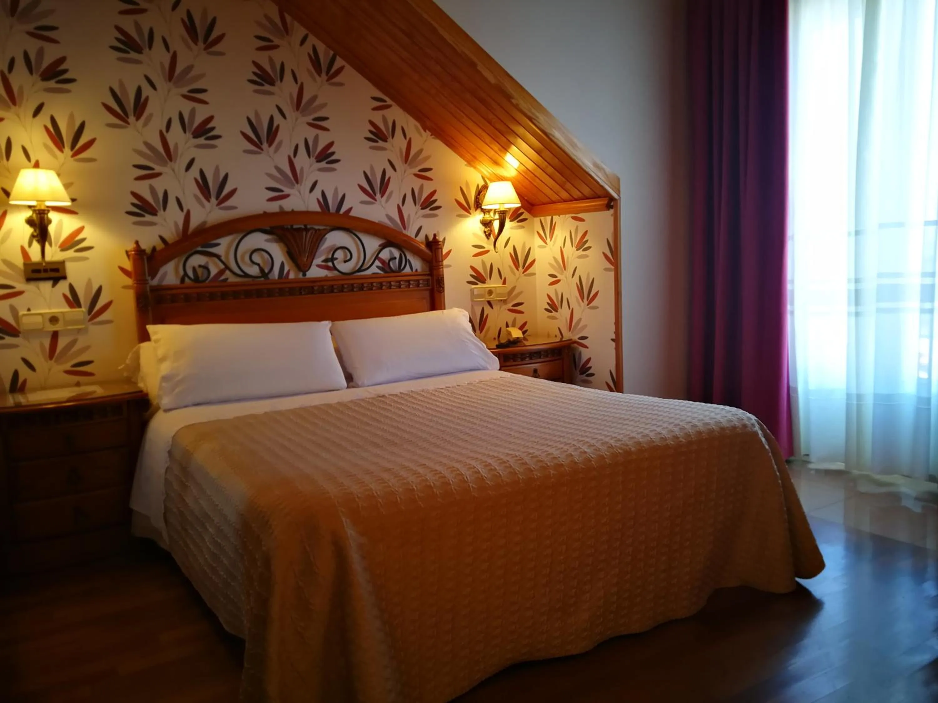 Bed in Hotel Playa Compostela