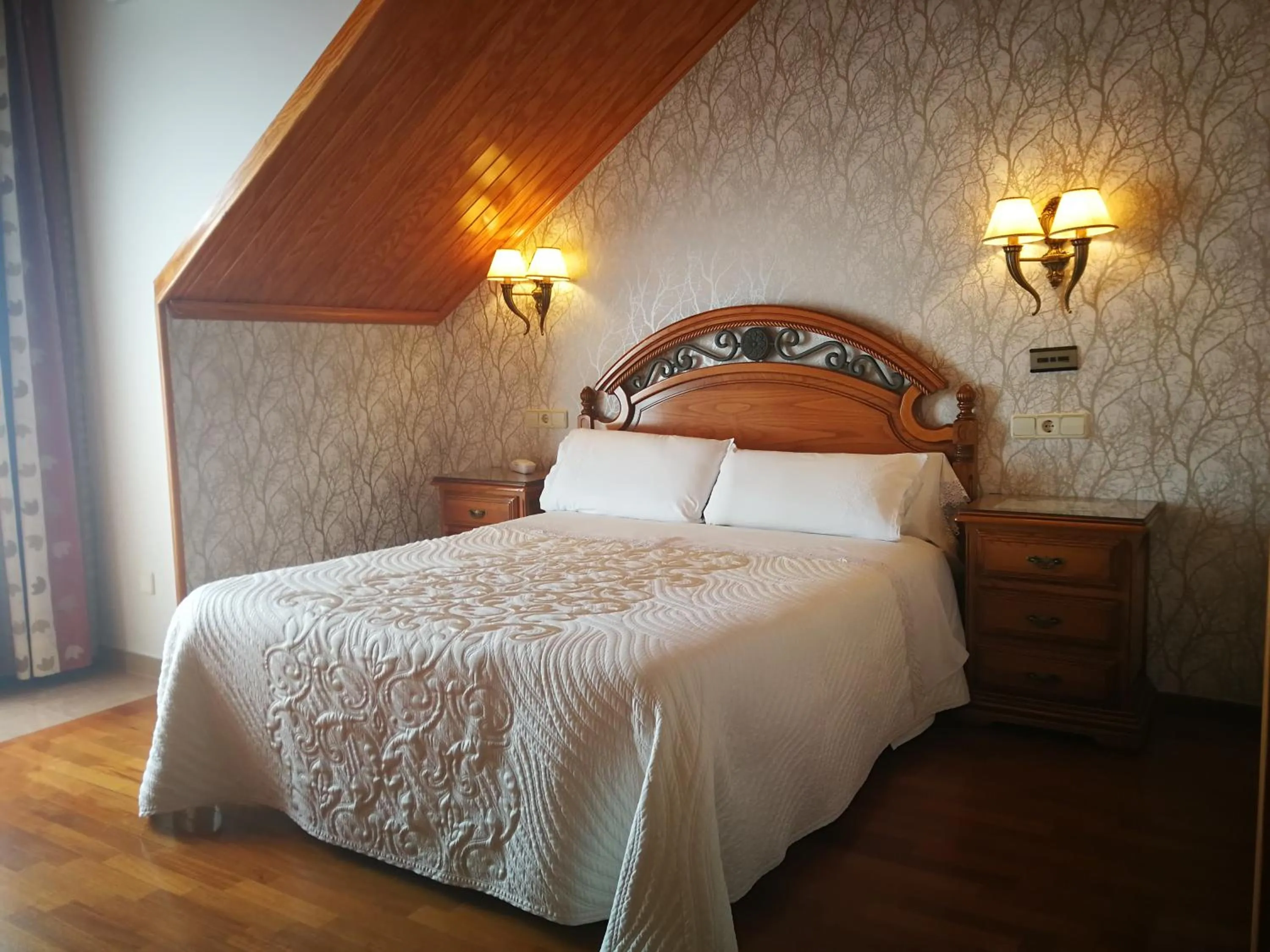 Bed in Hotel Playa Compostela