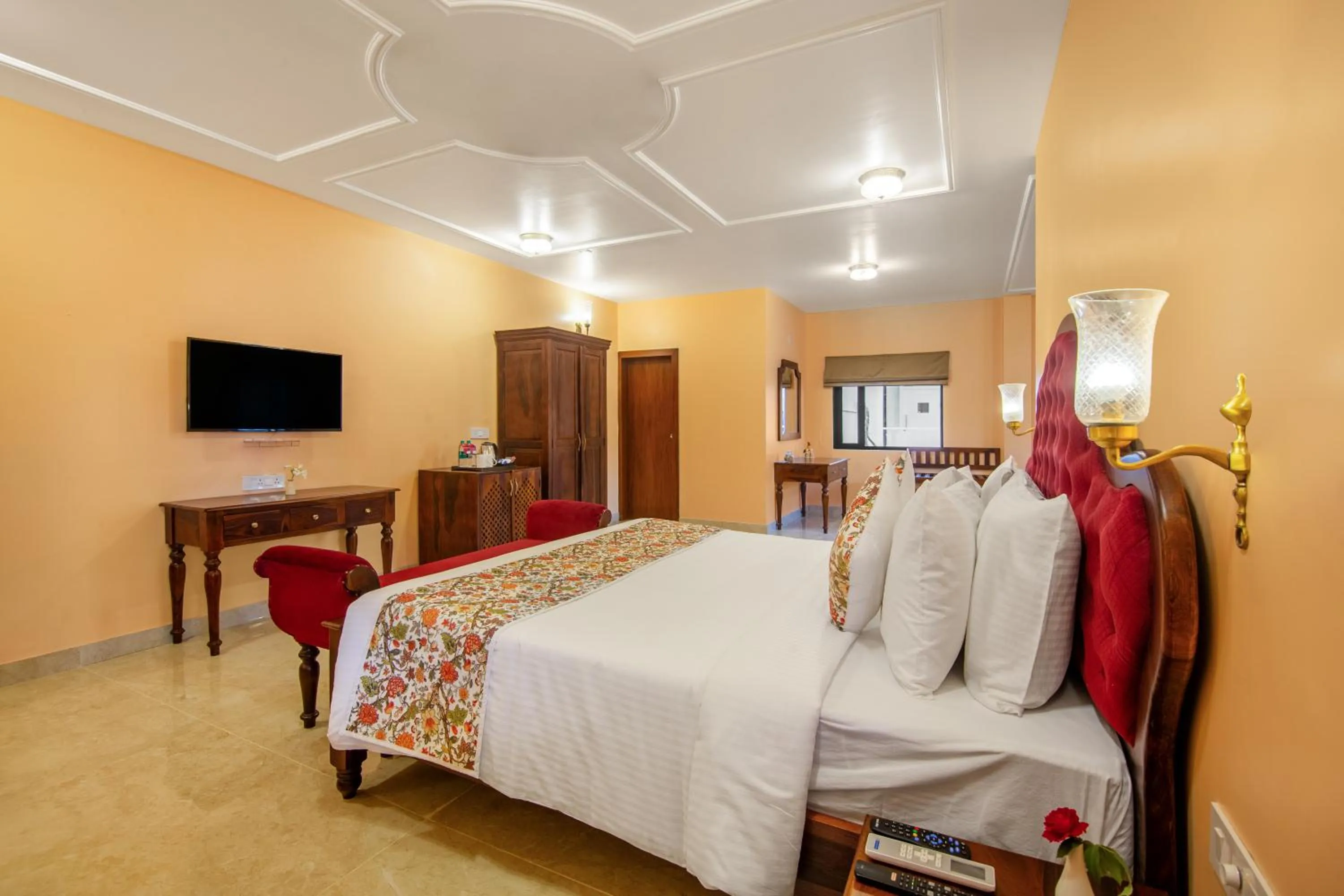 Bedroom, Bed in Sterling Balicha Udaipur