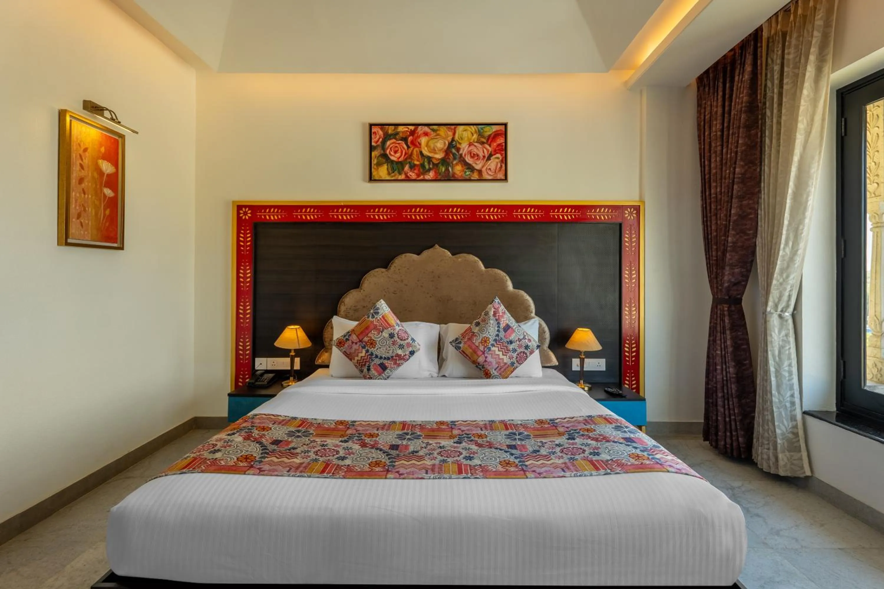 Bed in Sterling Balicha Udaipur