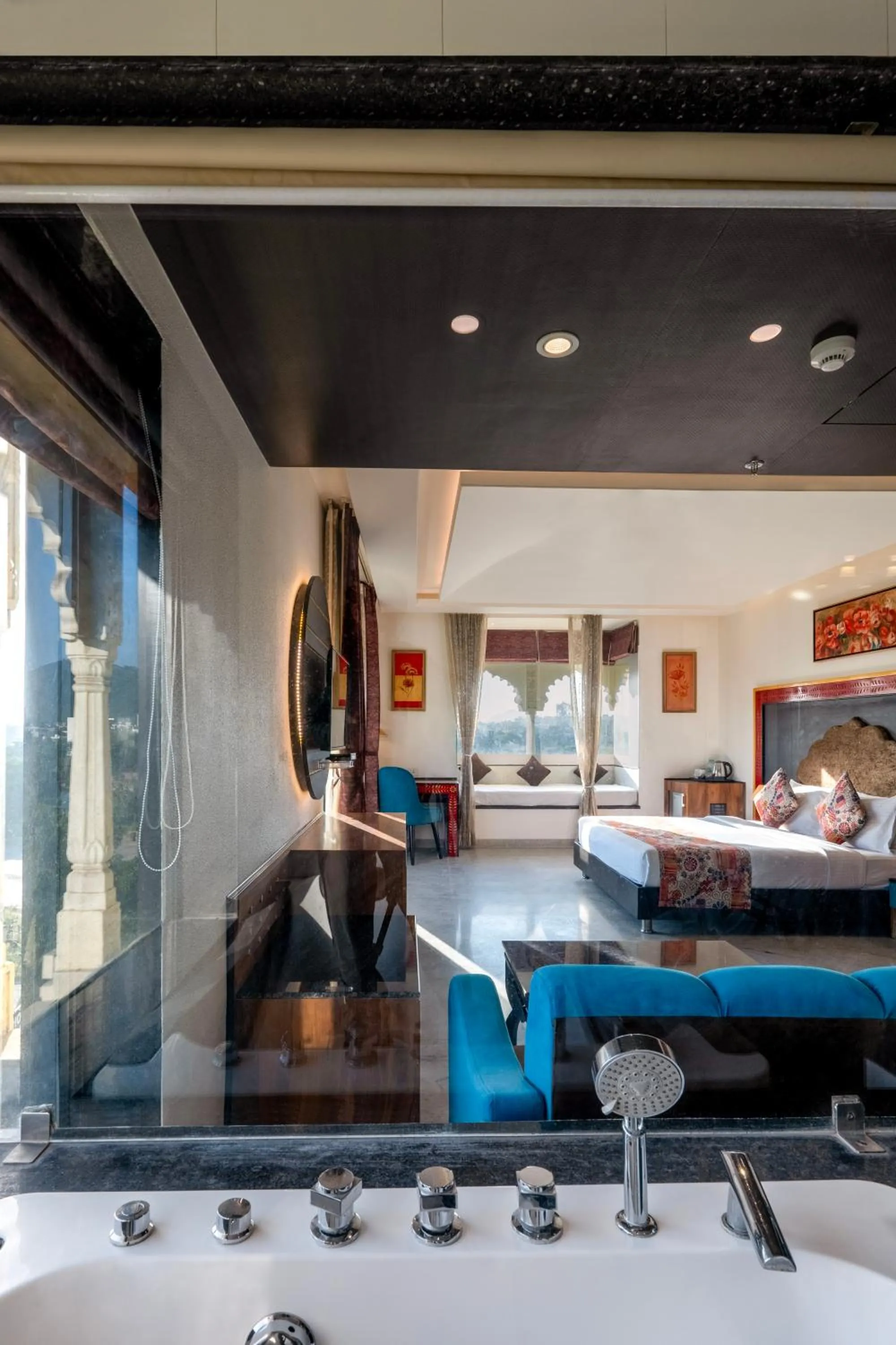 Bedroom, Bed in Sterling Balicha Udaipur