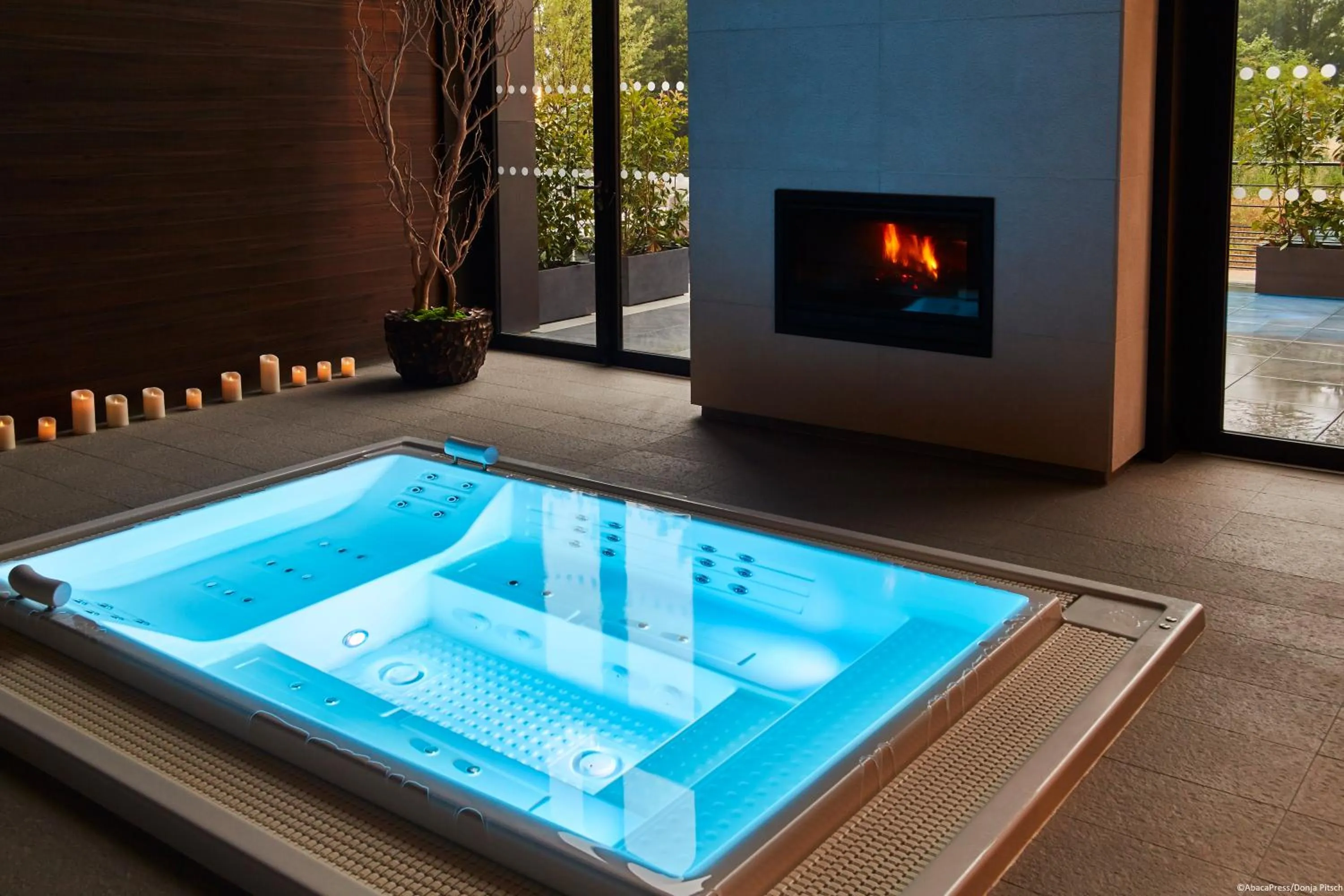 Hot Tub in Le Domaine des Vanneaux Golf & Spa L'Isle Adam - MGallery Collection