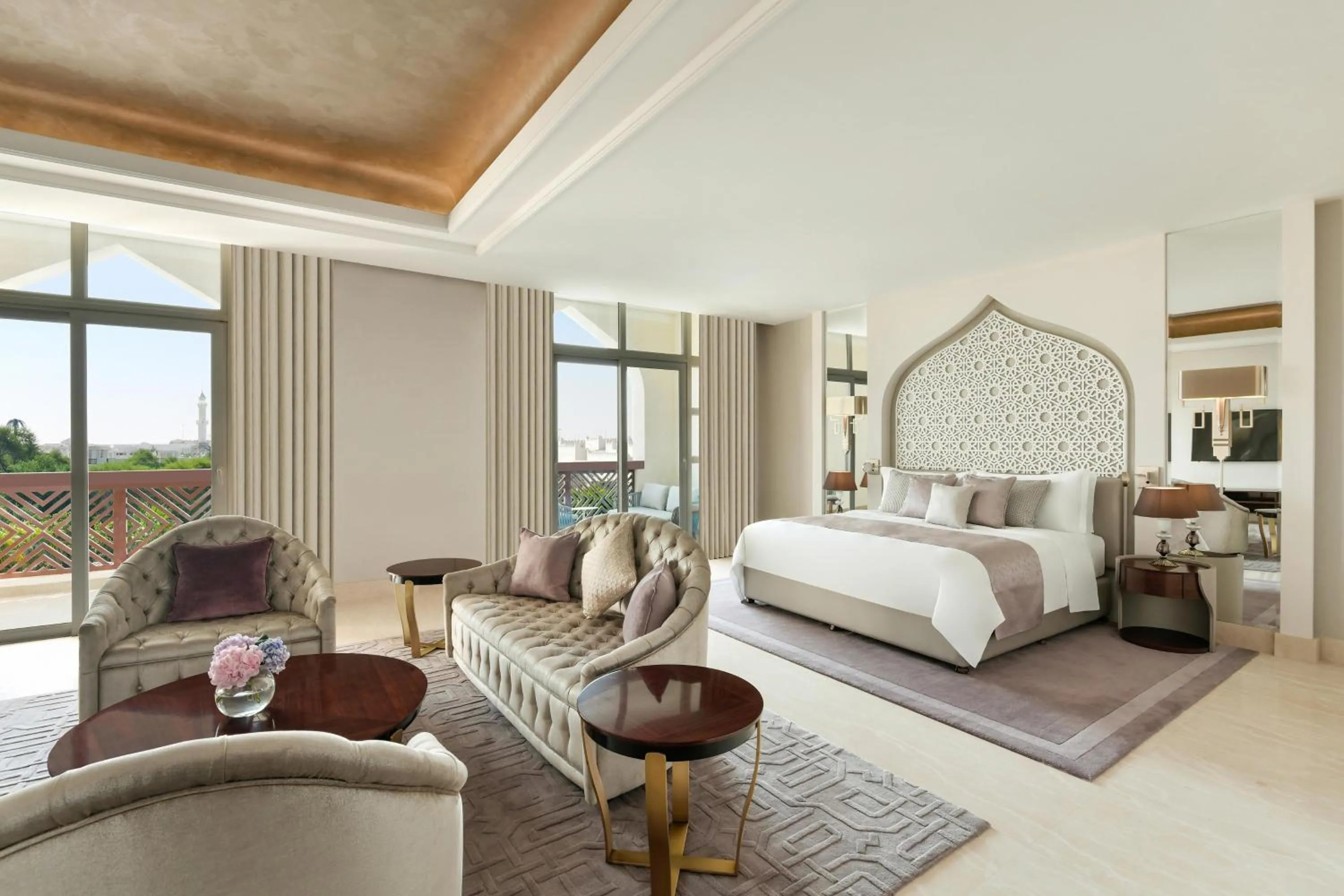 Bedroom, Bed in Al Messila, A Luxury Collection Resort & Spa, Doha