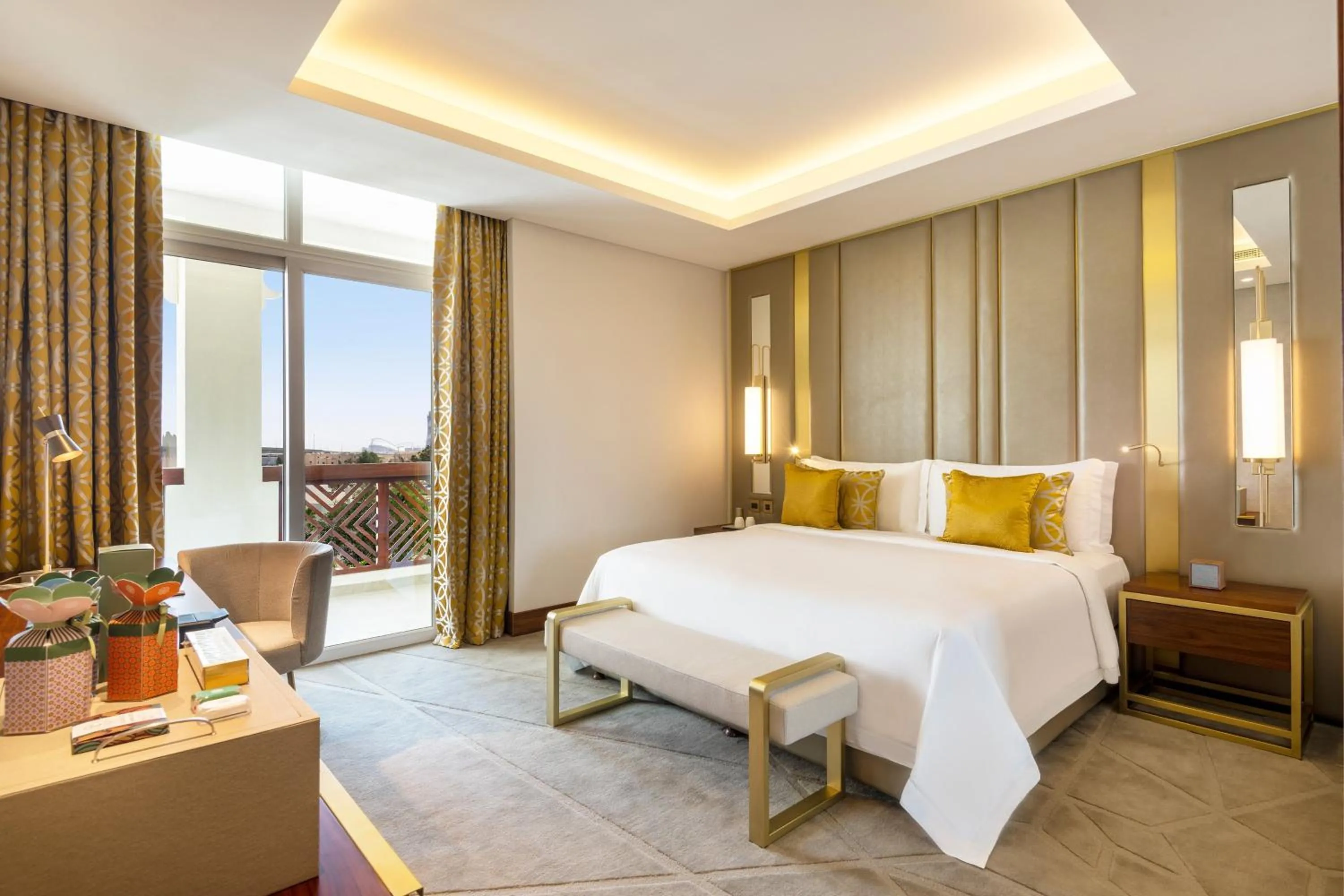 Bedroom, Bed in Al Messila, A Luxury Collection Resort & Spa, Doha