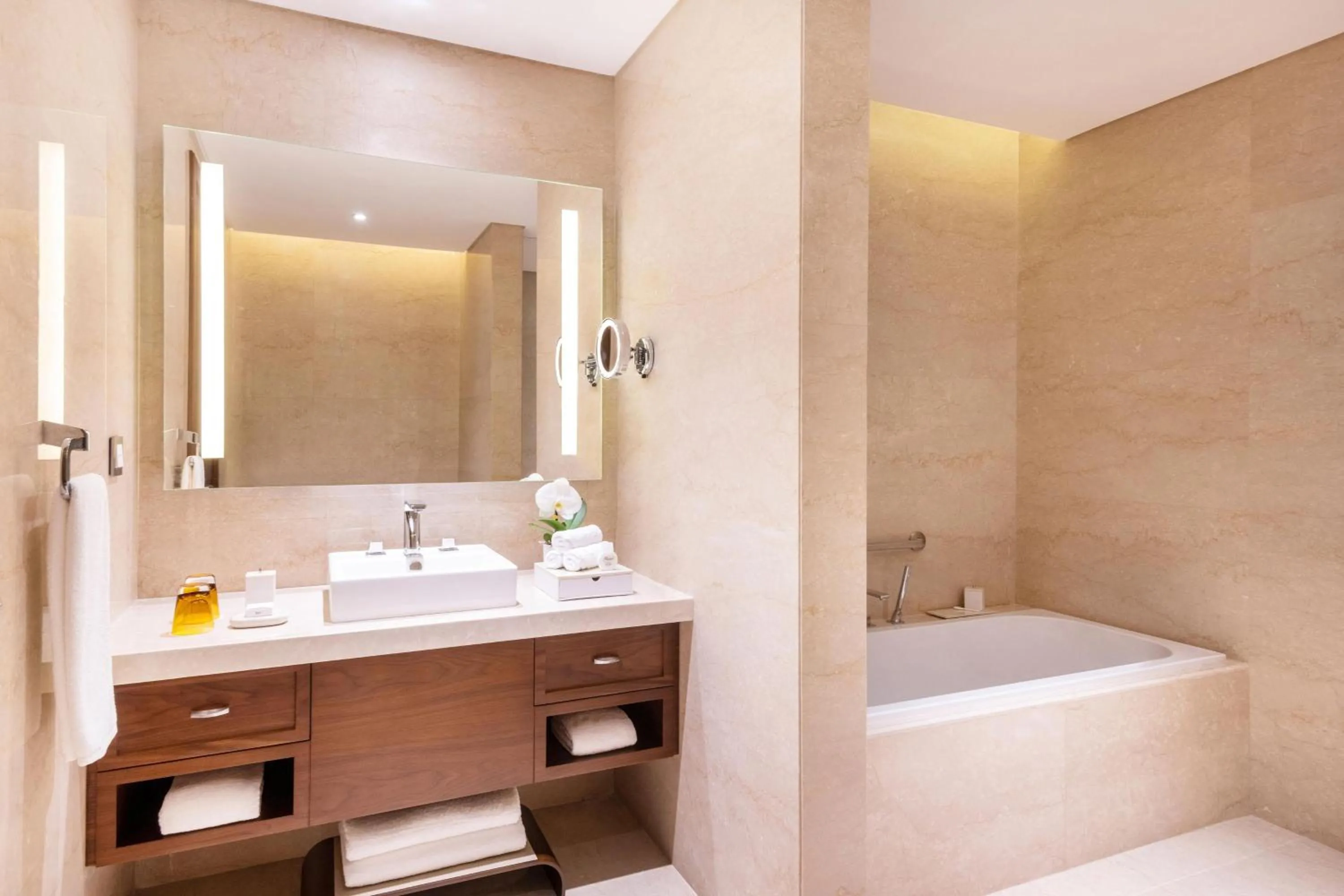 Bathroom in Al Messila, A Luxury Collection Resort & Spa, Doha
