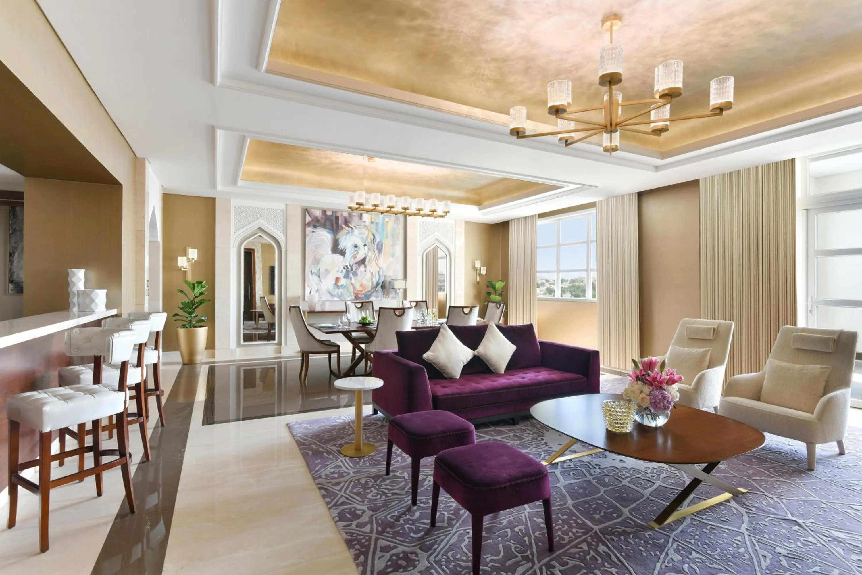 Living room in Al Messila, A Luxury Collection Resort & Spa, Doha