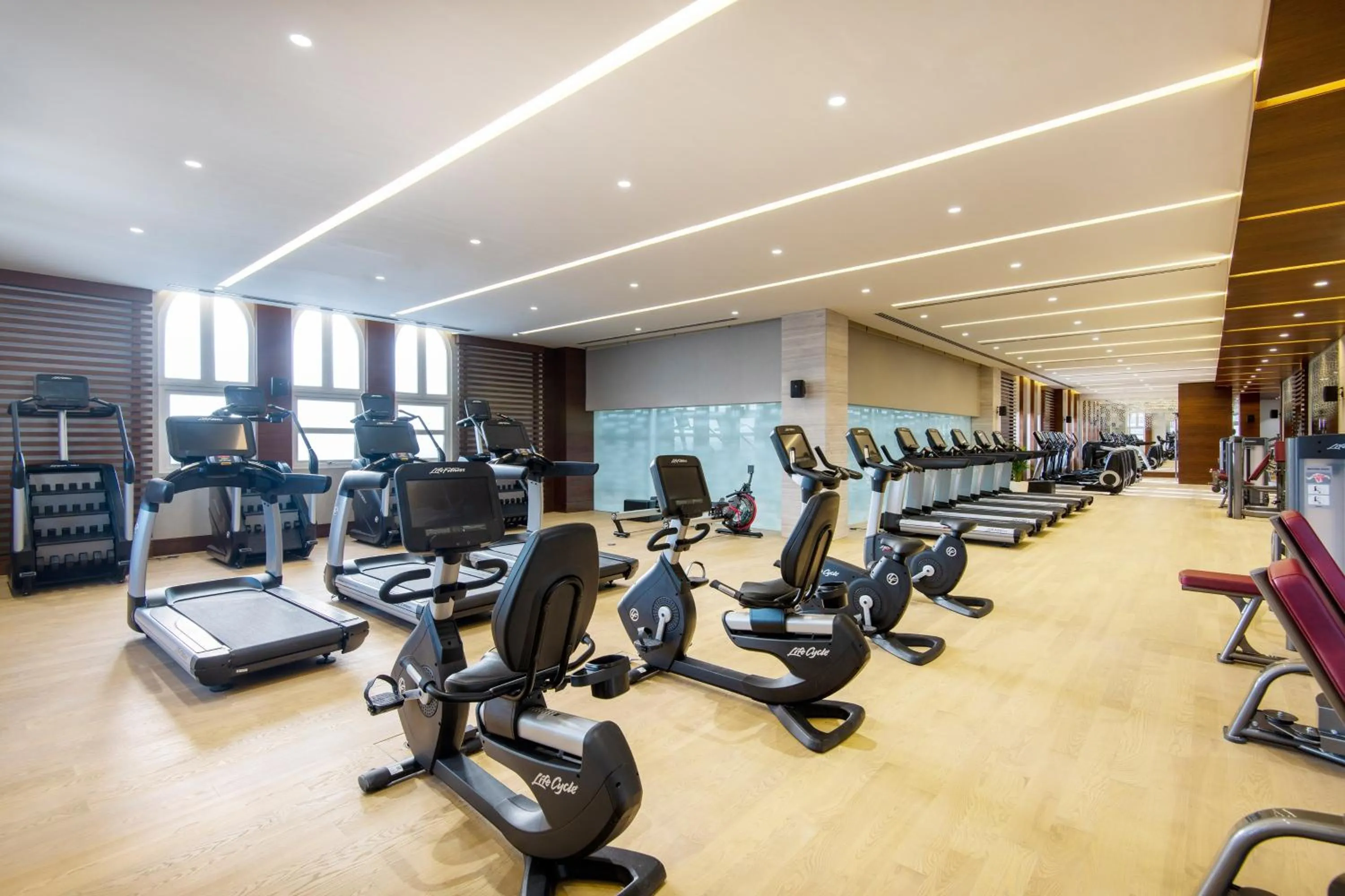 Fitness centre/facilities in Al Messila, A Luxury Collection Resort & Spa, Doha