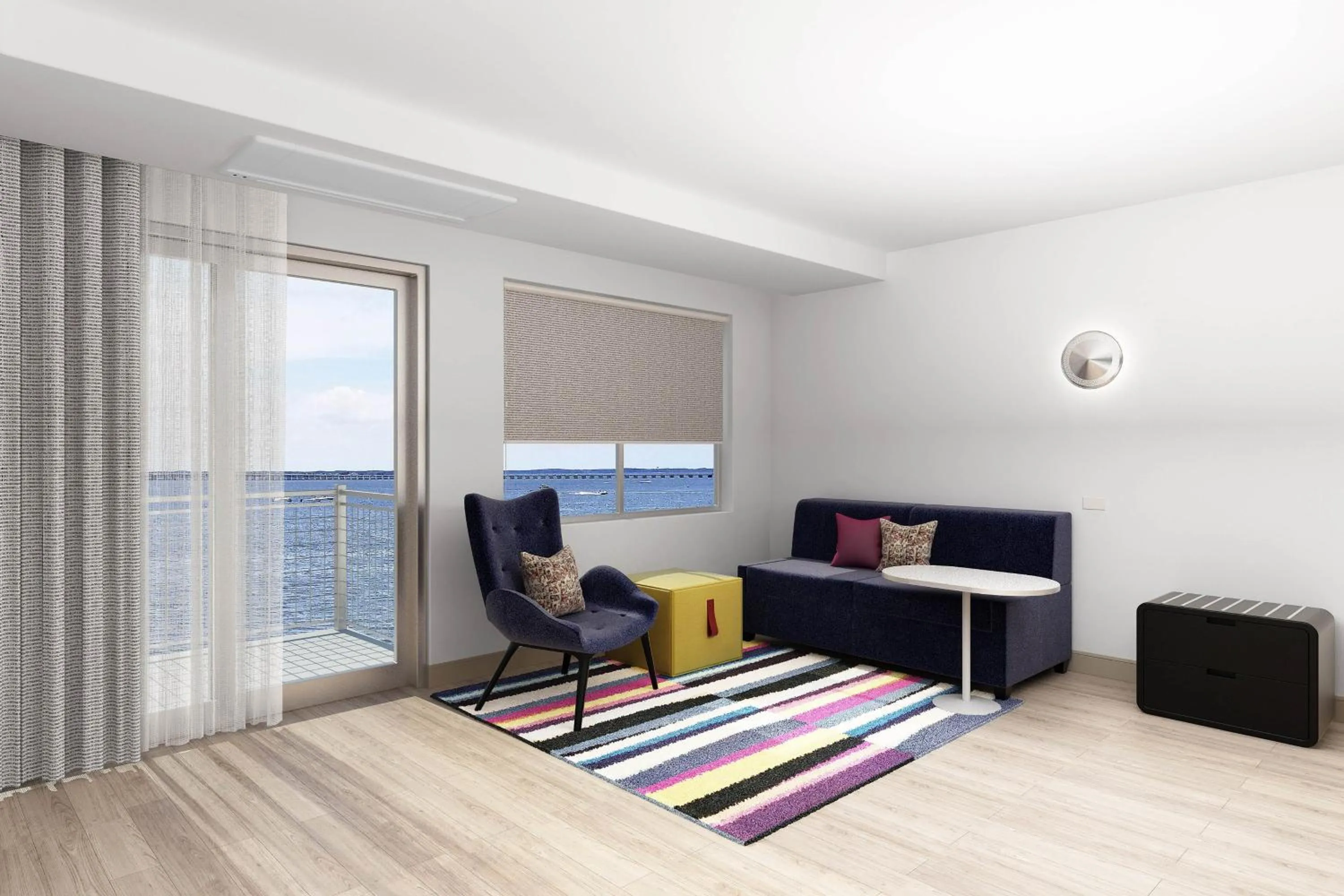 Photo of the whole room in Aloft Ocean City