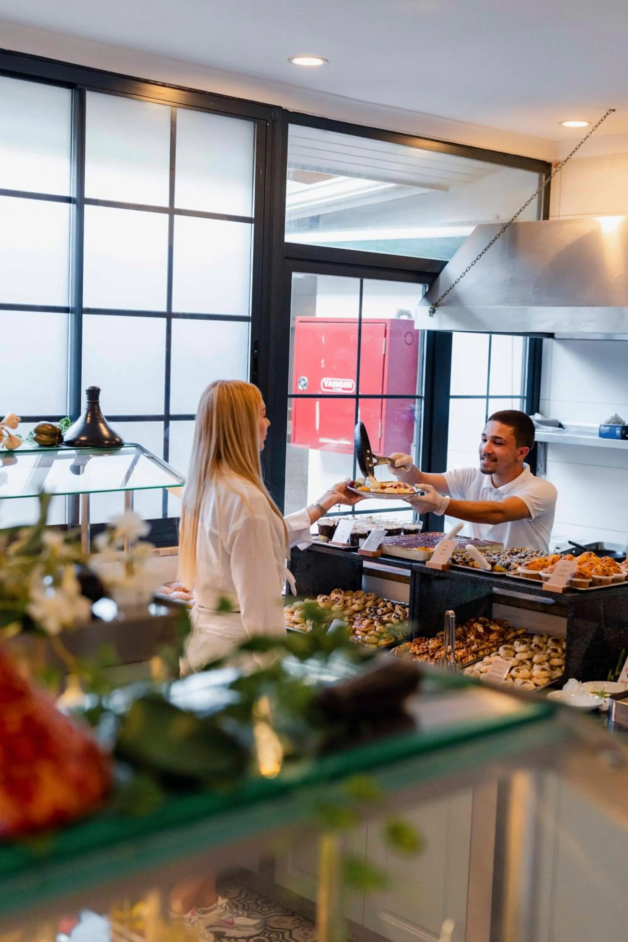 Breakfast in Tonoz Beach Hotel
