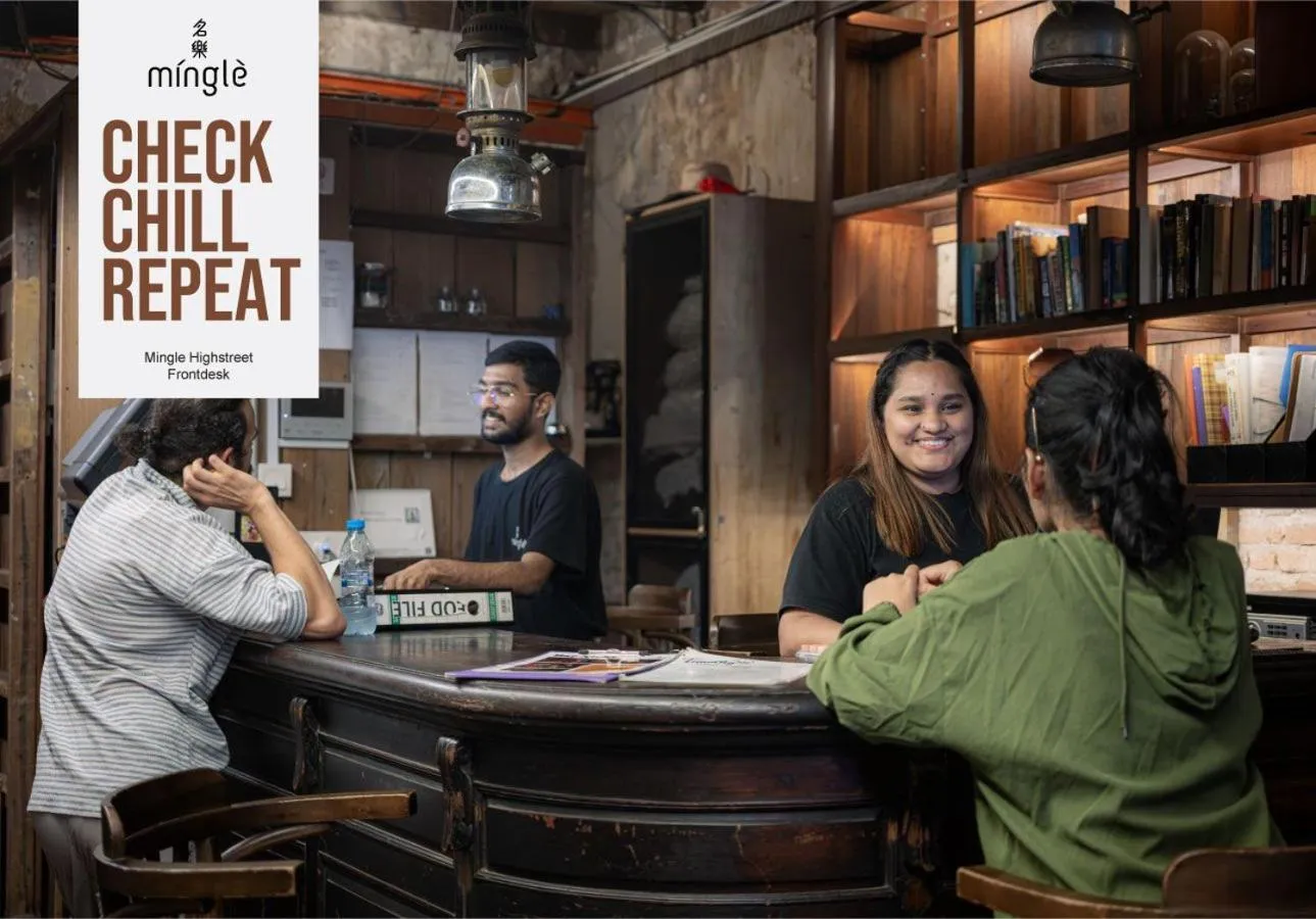 Lobby or reception in Mingle Highstreet - CoWorking Hub