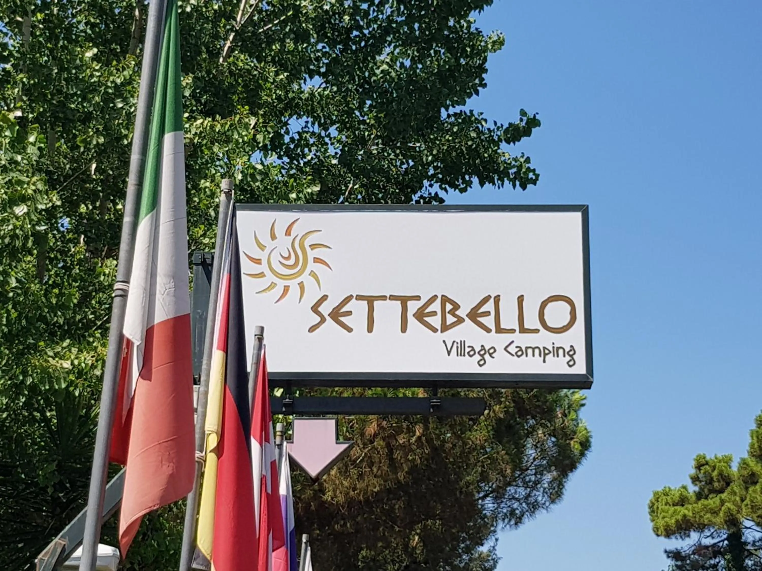 Property logo or sign in Settebello Village