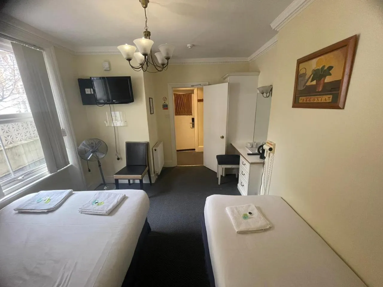 Bedroom in Manor Hotel