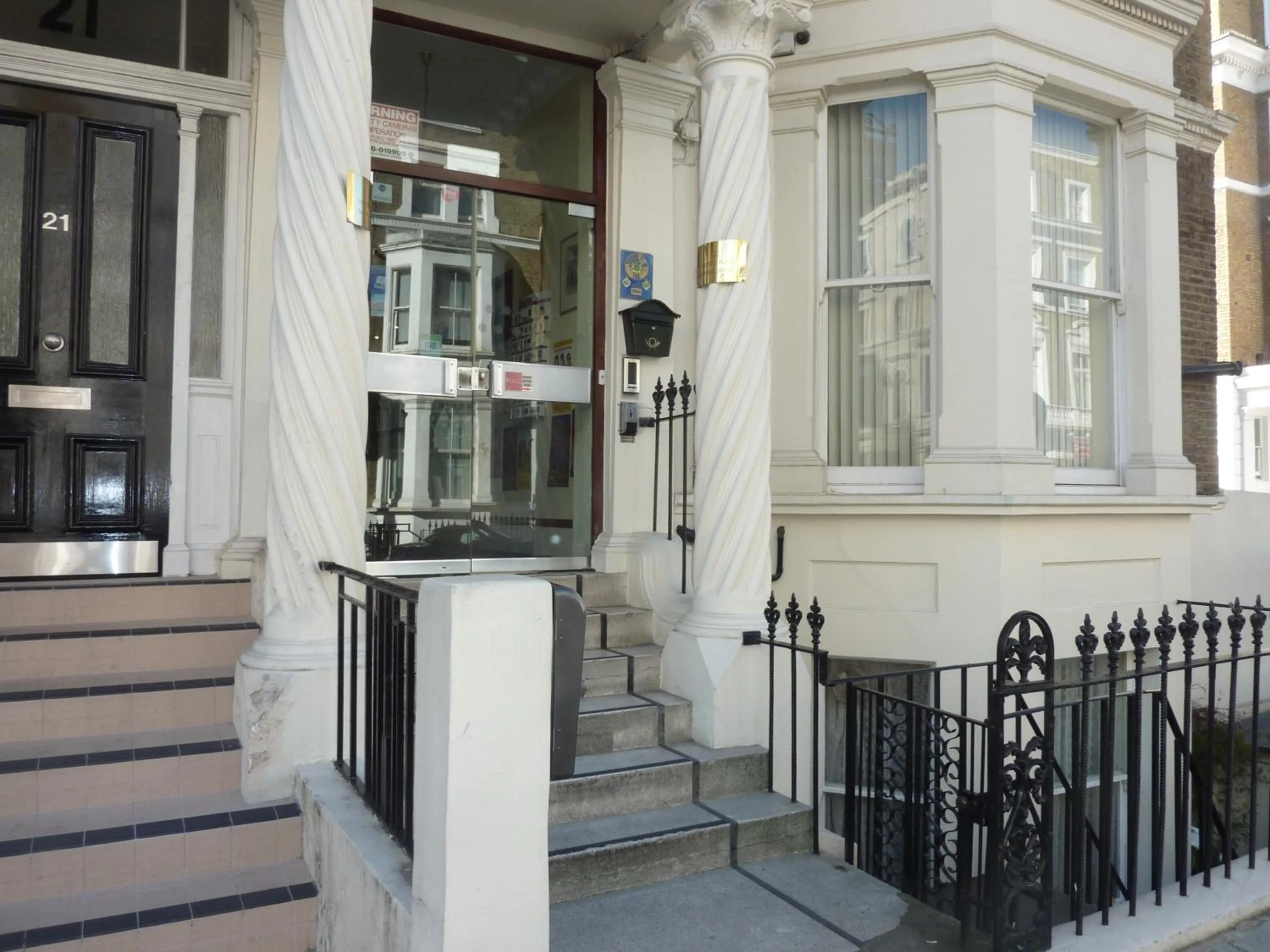 Property building in Manor Hotel