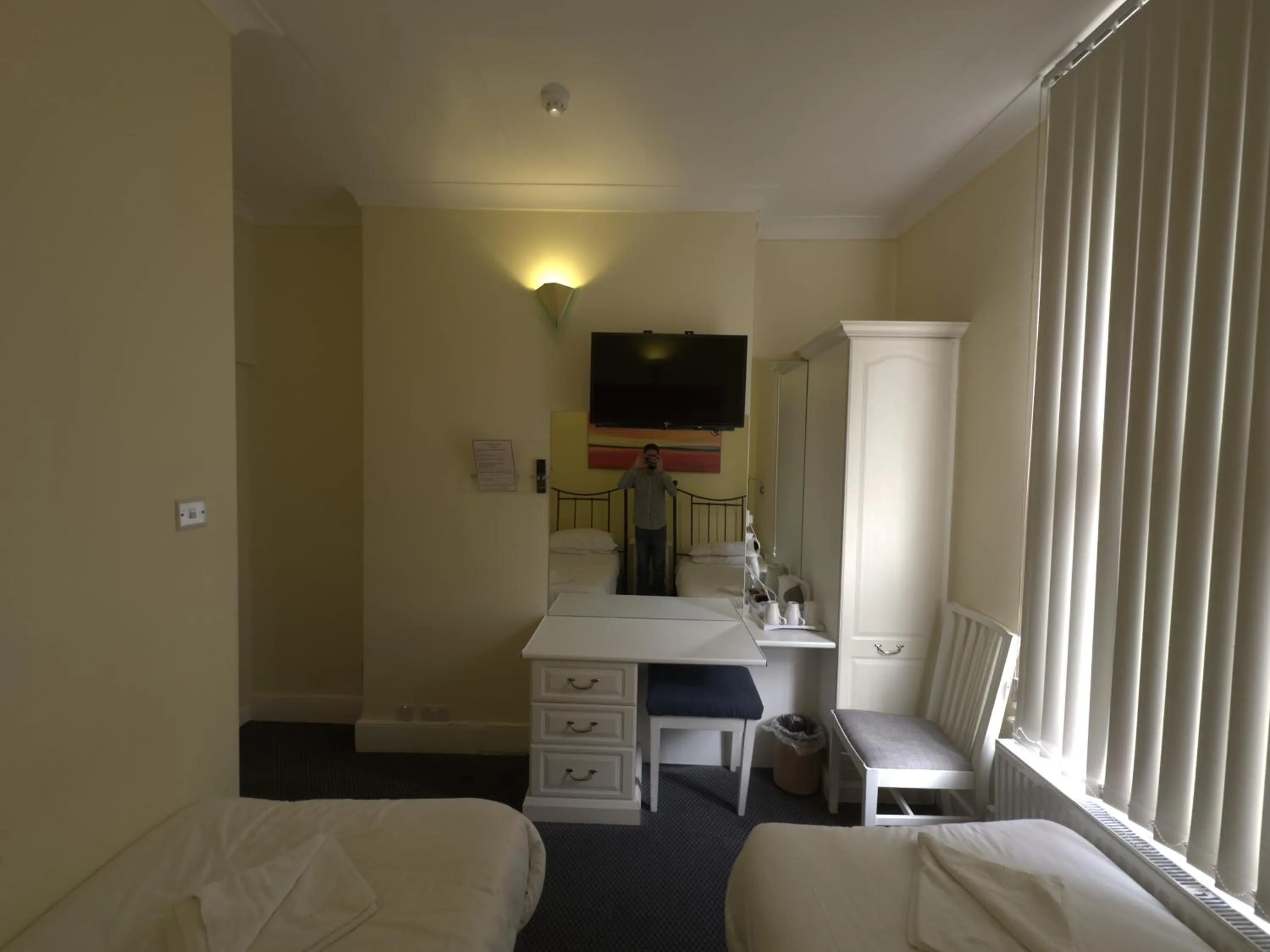 Bedroom in Manor Hotel