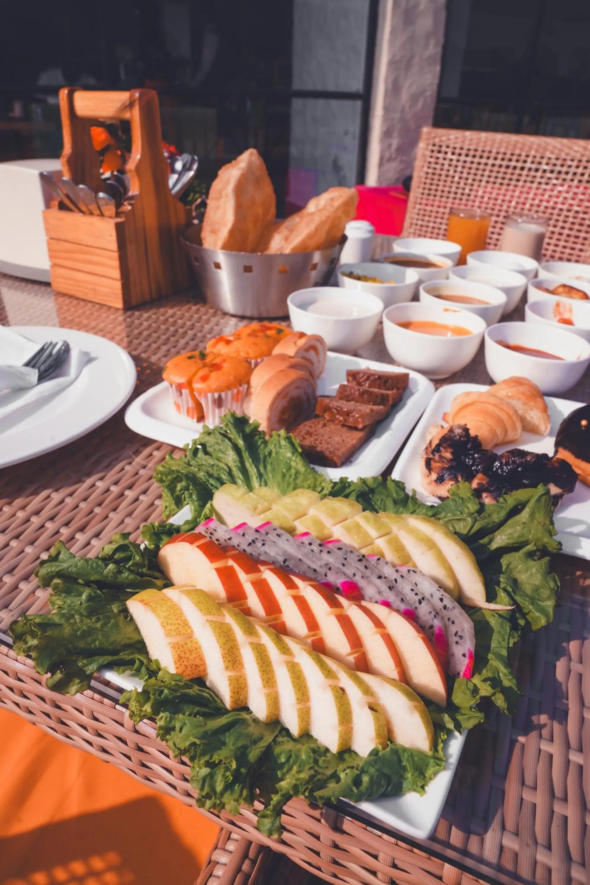 Food in Manu Maharani Resort