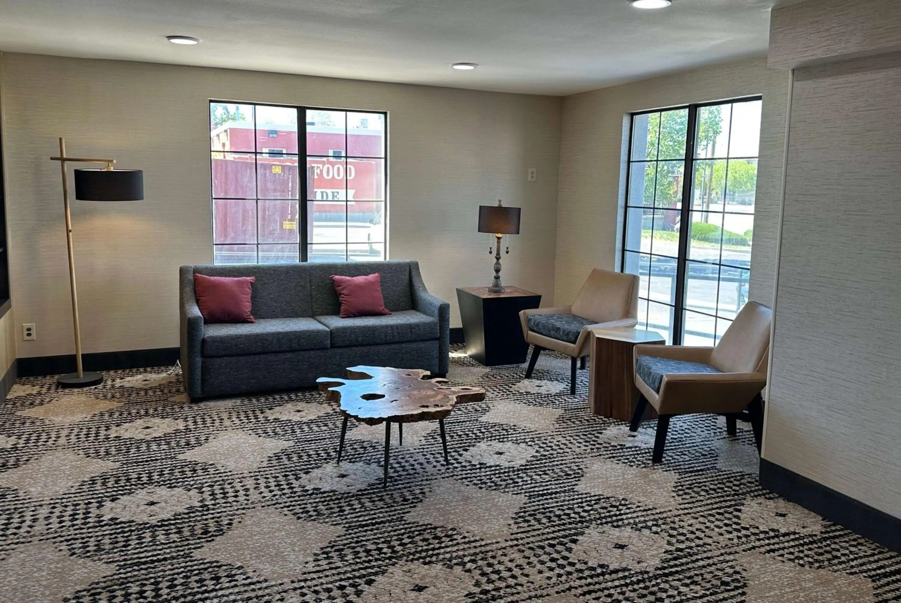 Lobby or reception in La Quinta Inn by Wyndham Albuquerque Airport