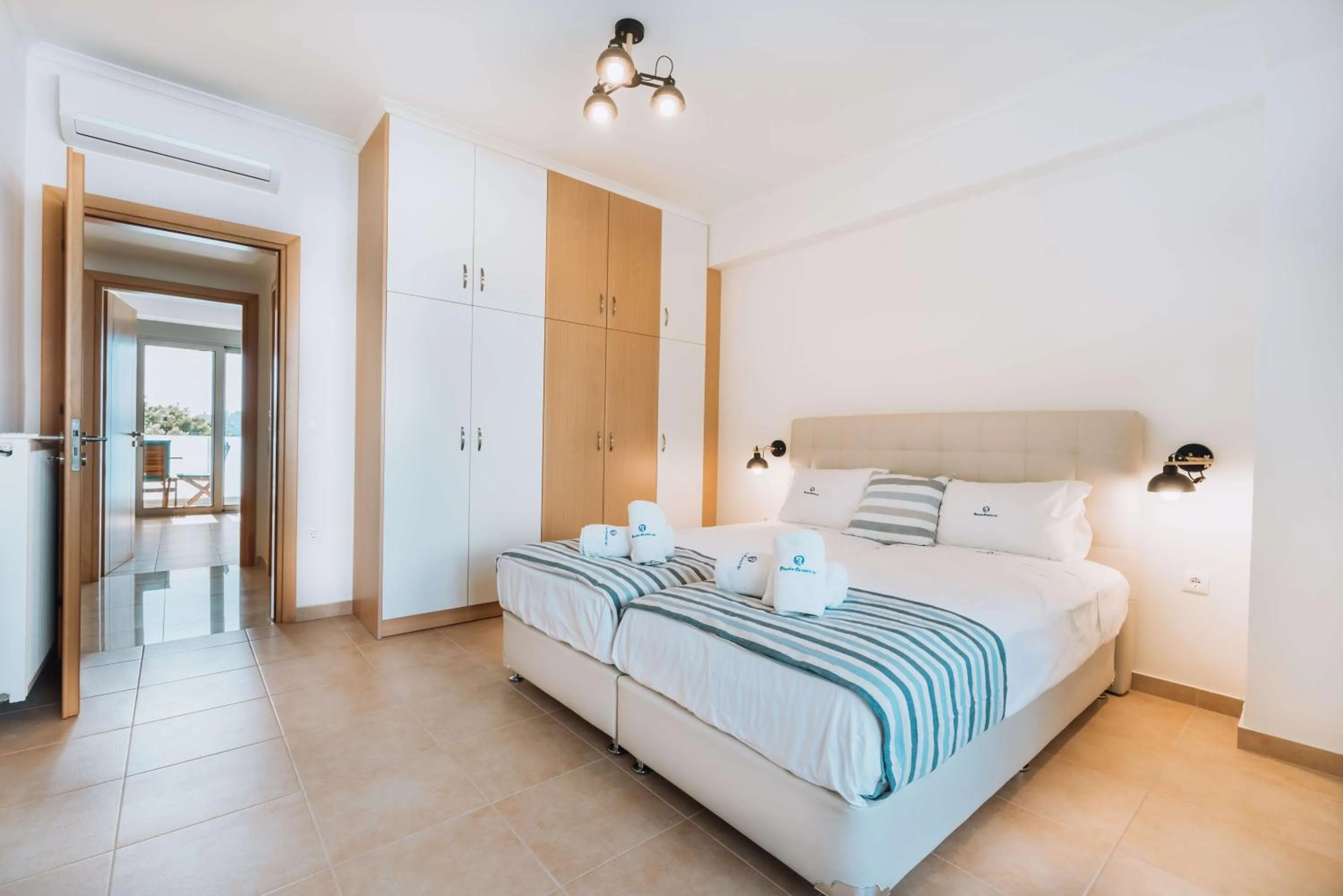 Bedroom in Rhodes Port Haven Suite