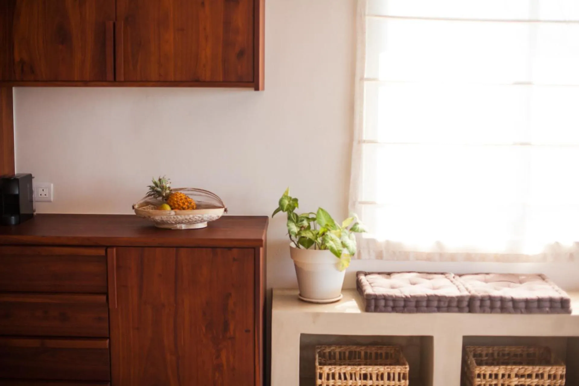 Kitchen or kitchenette in Chantauvent Guest House