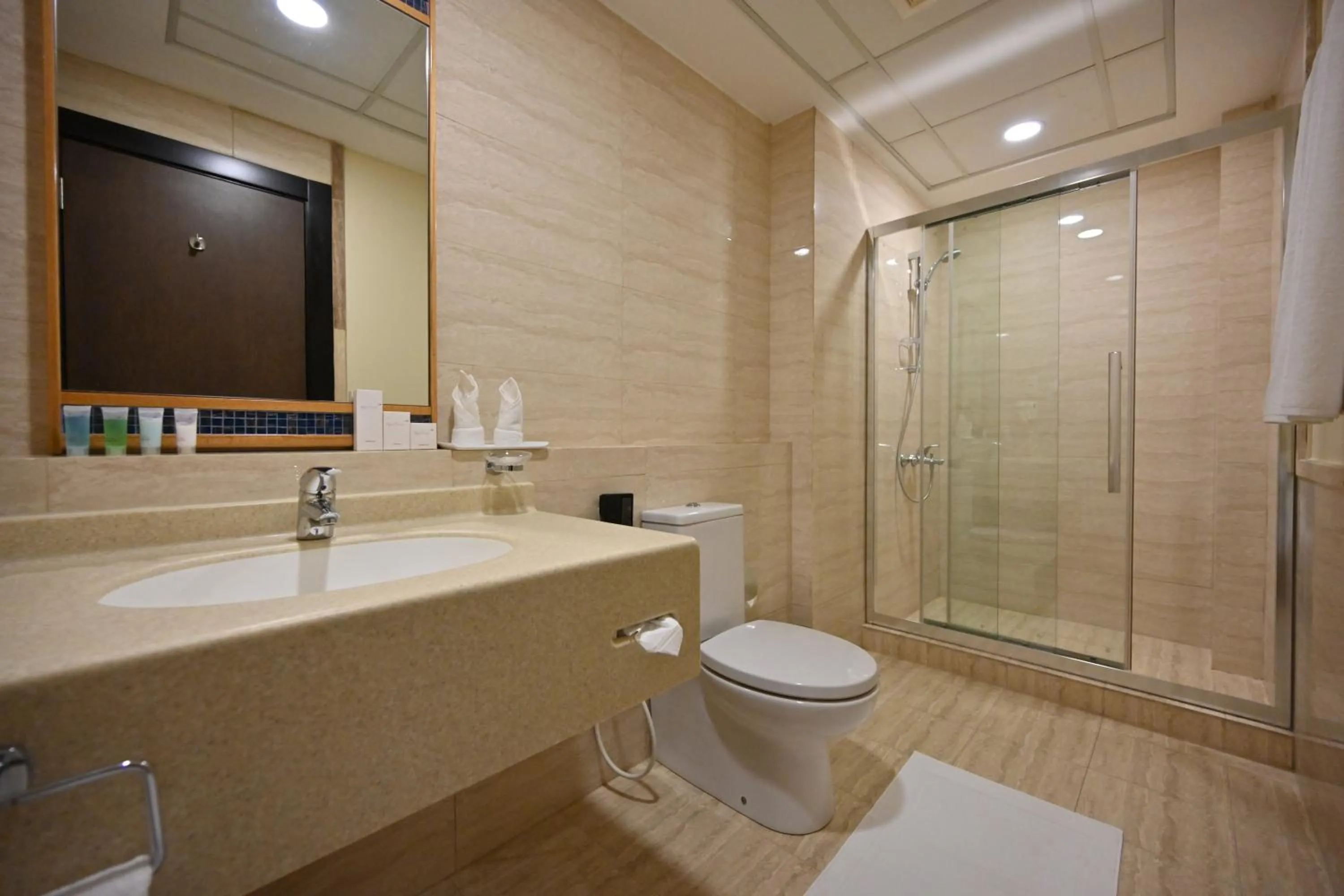 Bathroom in Harbour Suites Hotel