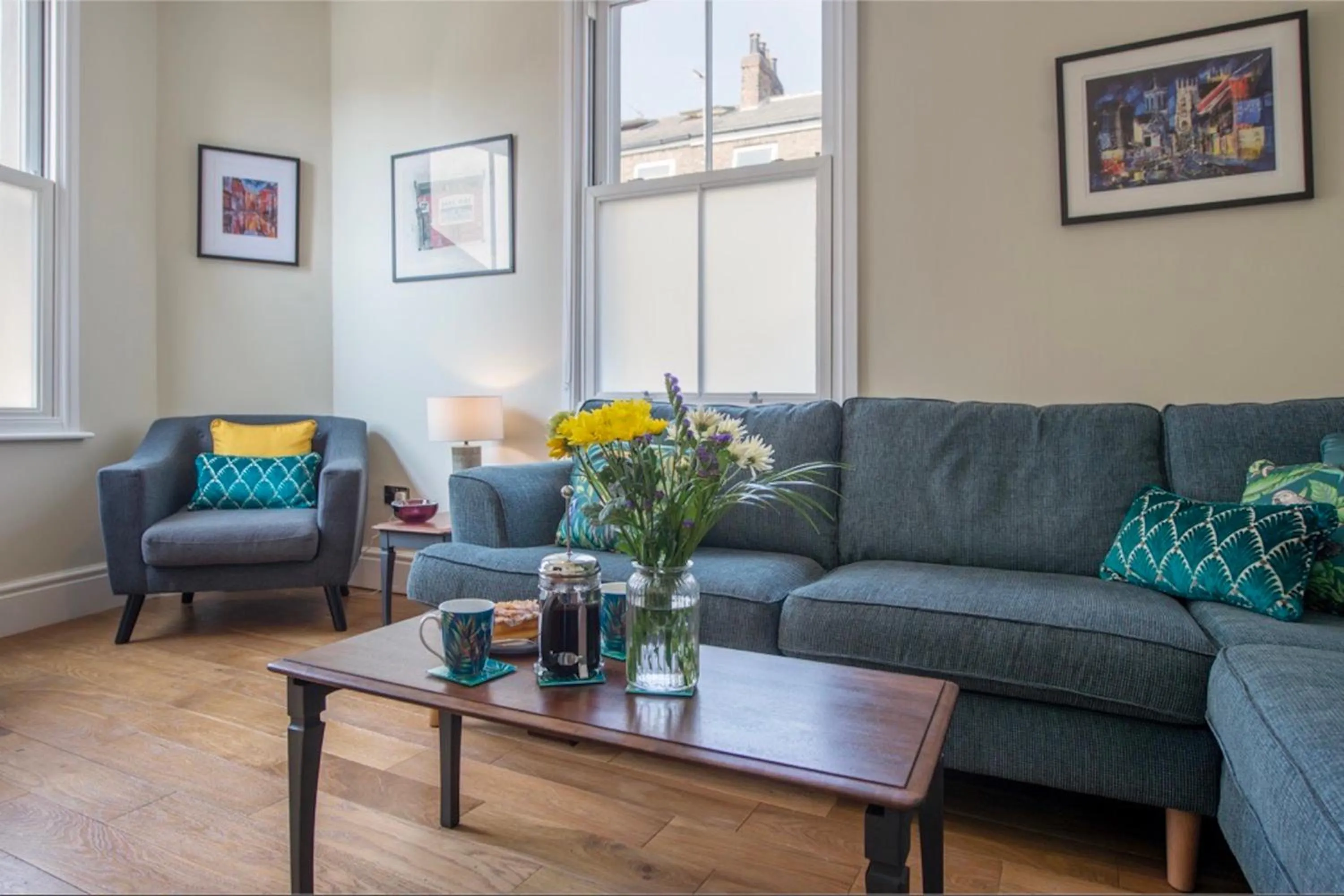 Living room in Spencer House
