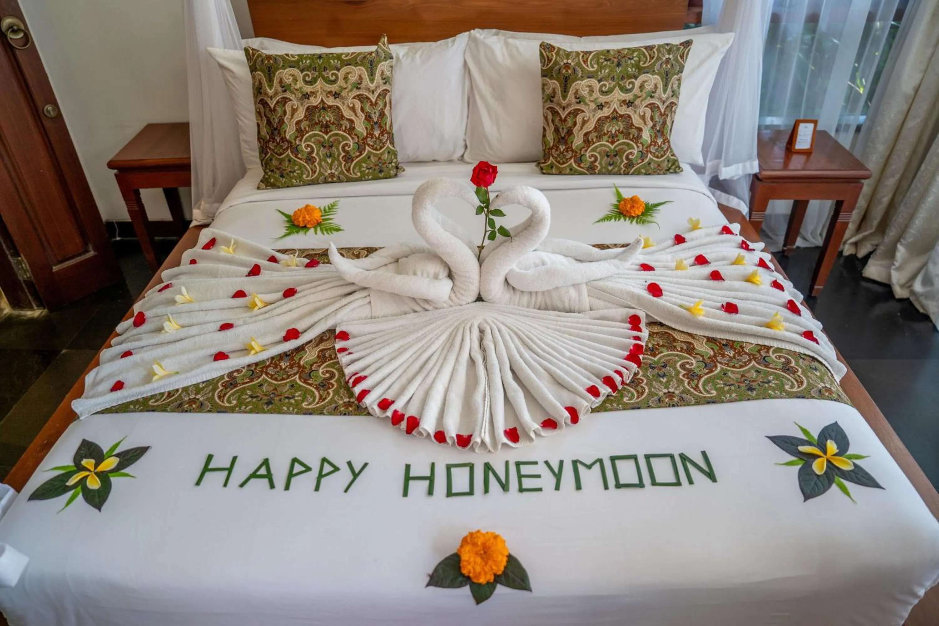 Photo of the whole room, Bed in Aryaswara Villa Ubud