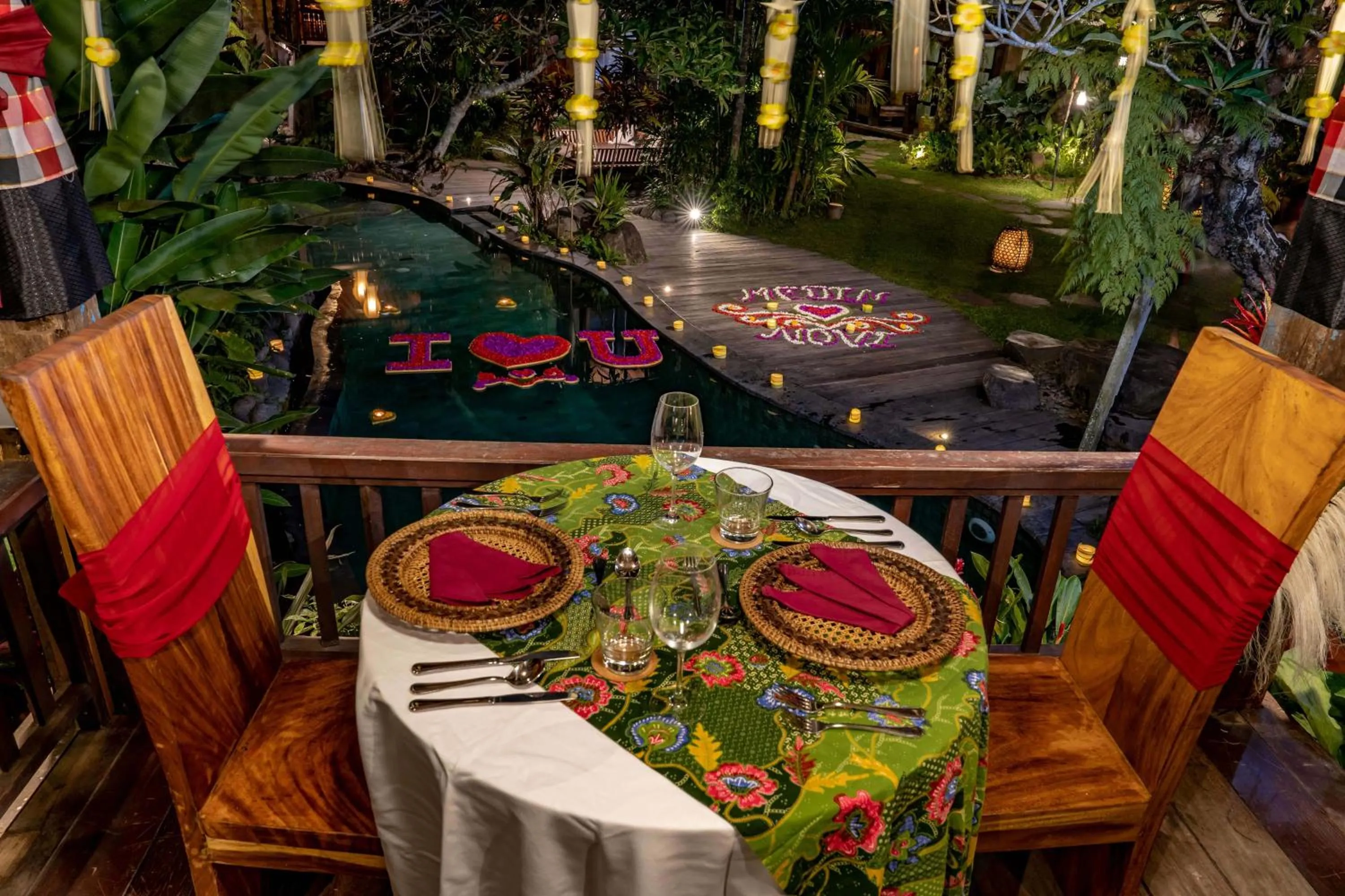 Natural landscape in Aryaswara Villa Ubud