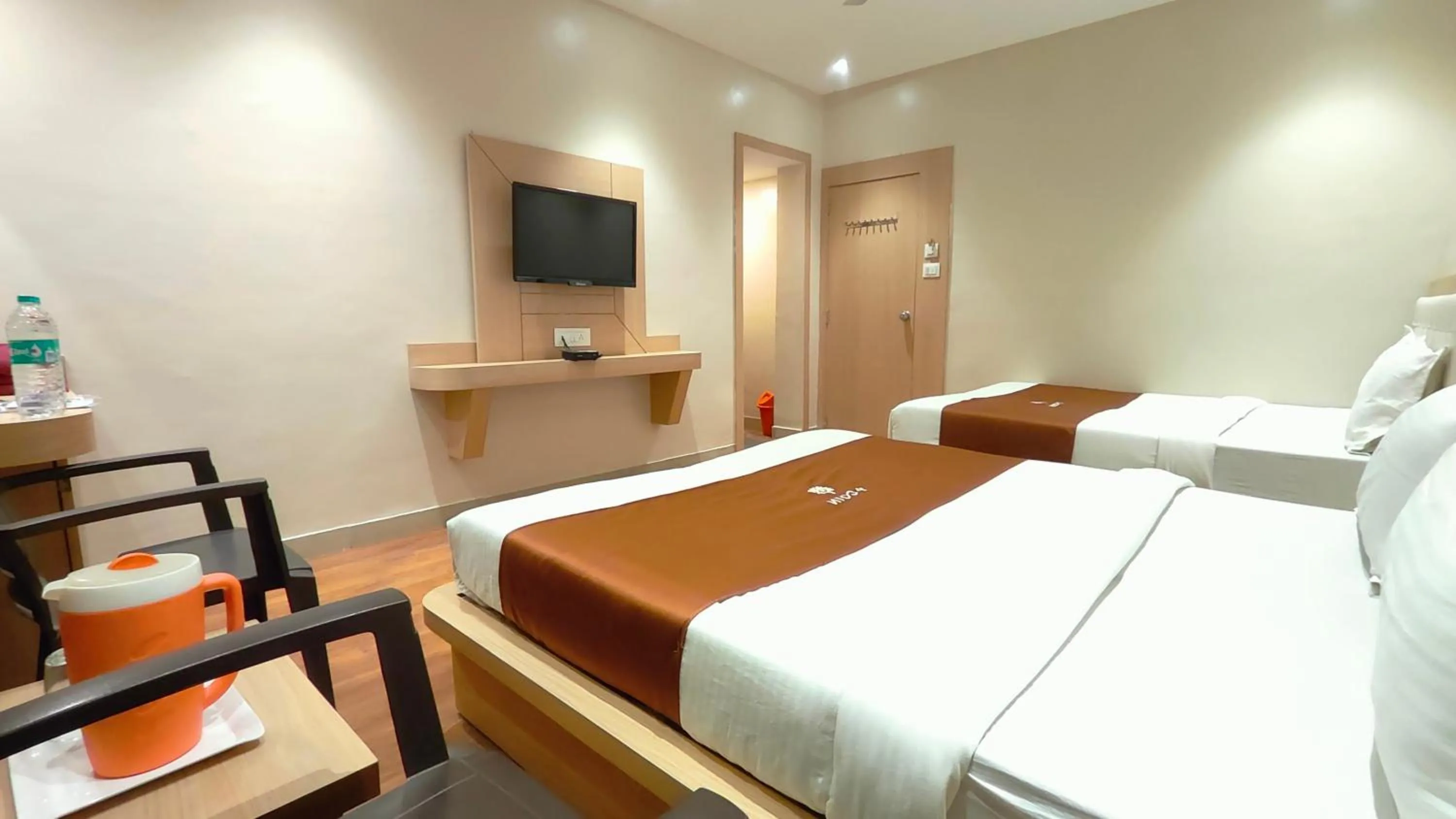 Photo of the whole room, Bed in Hotel Yog Palace Newly Renovated