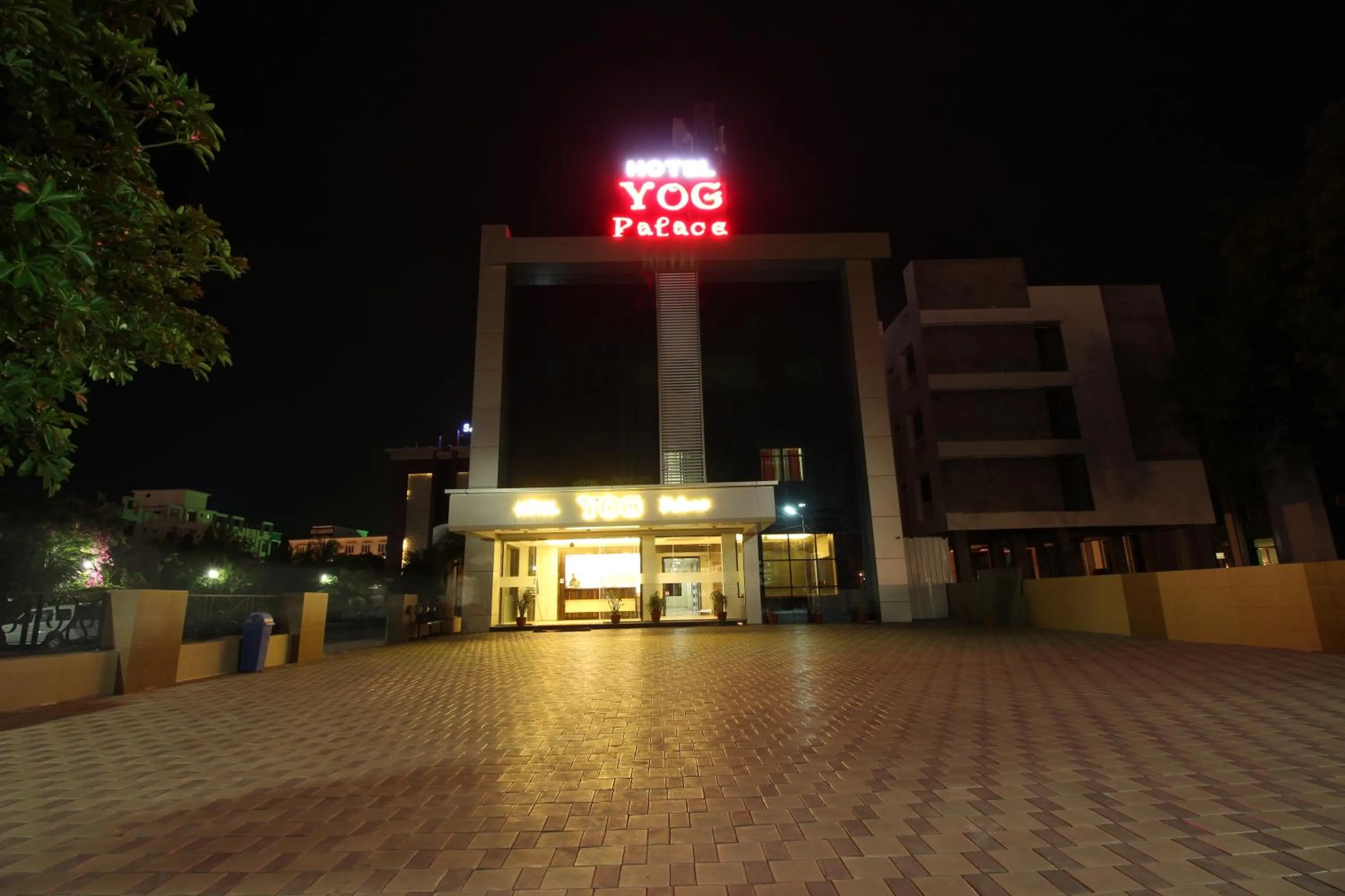 Facade/entrance in Hotel Yog Palace Newly Renovated
