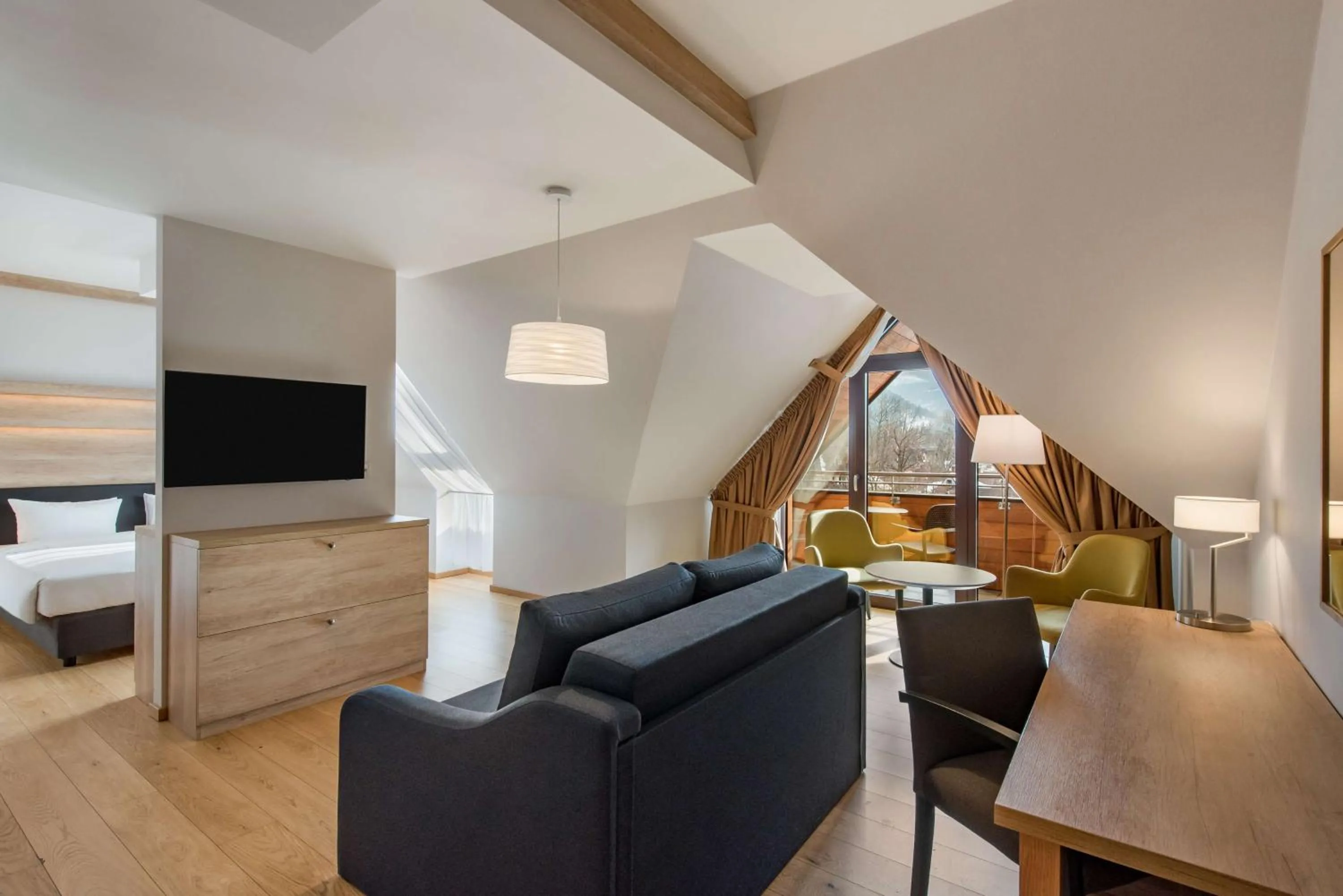 Photo of the whole room, Bed in Radisson Blu Hotel & Residences