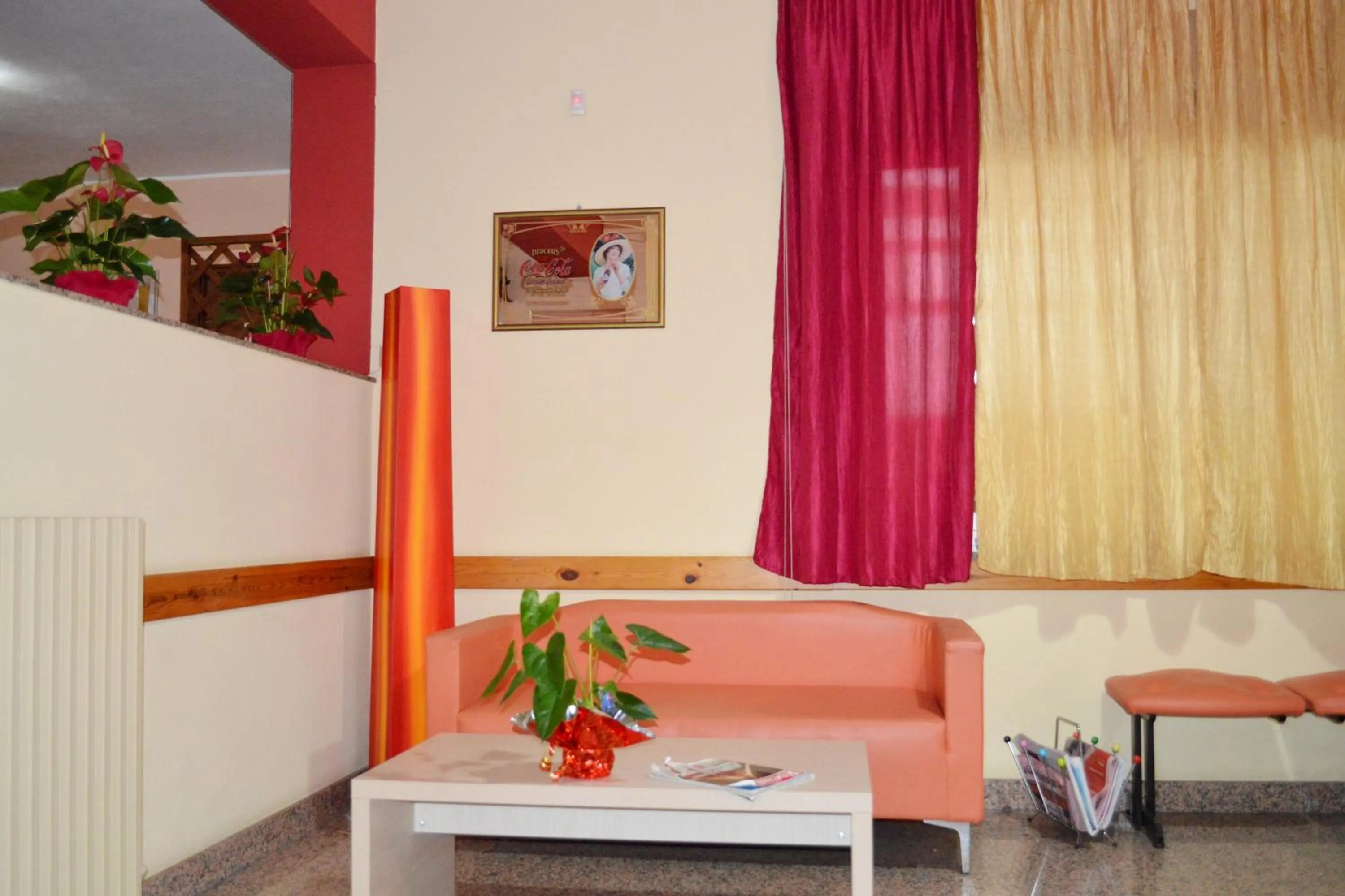 Lobby or reception in La Lanterna Hotel