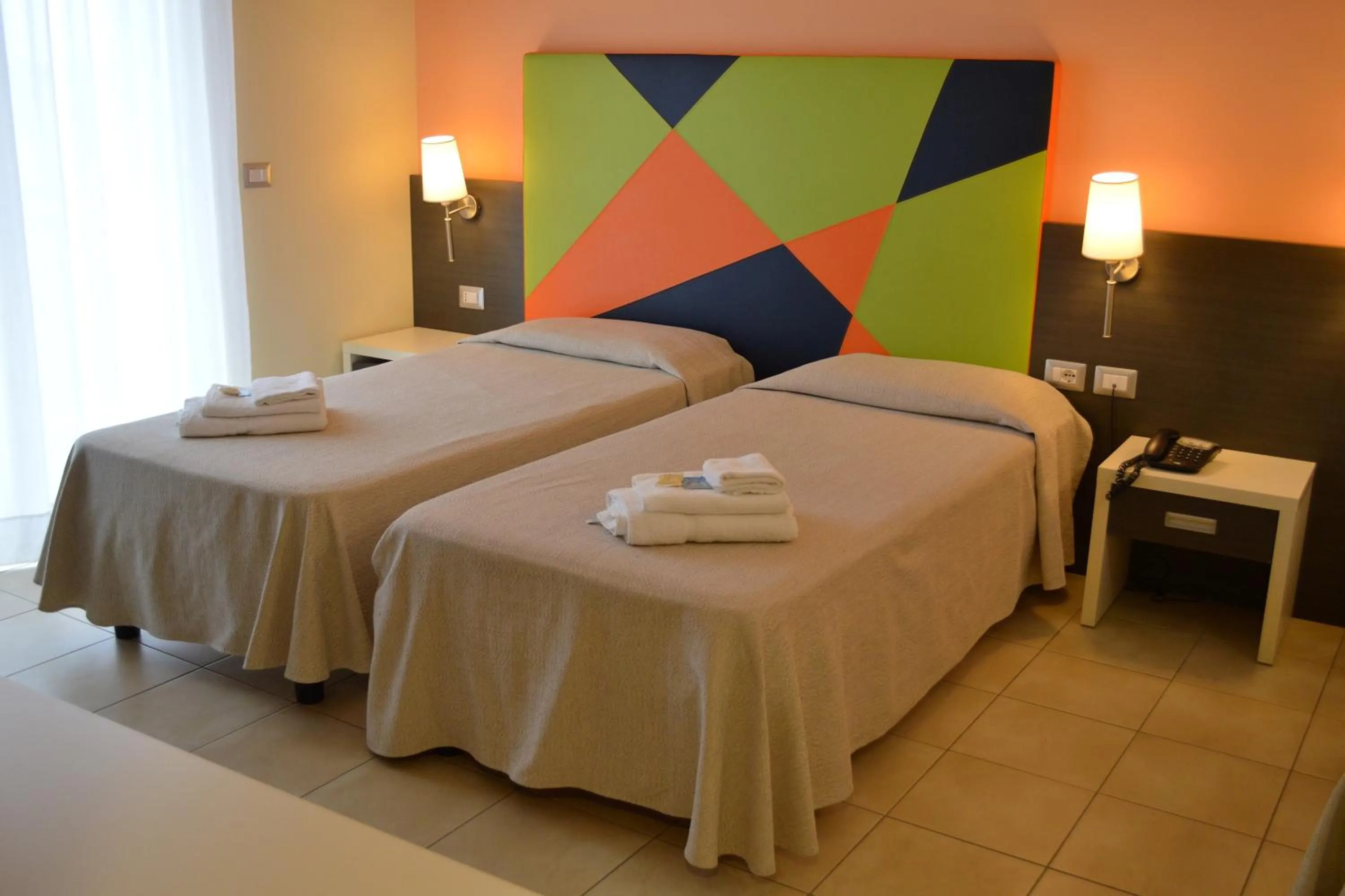 Bedroom, Bed in La Lanterna Hotel