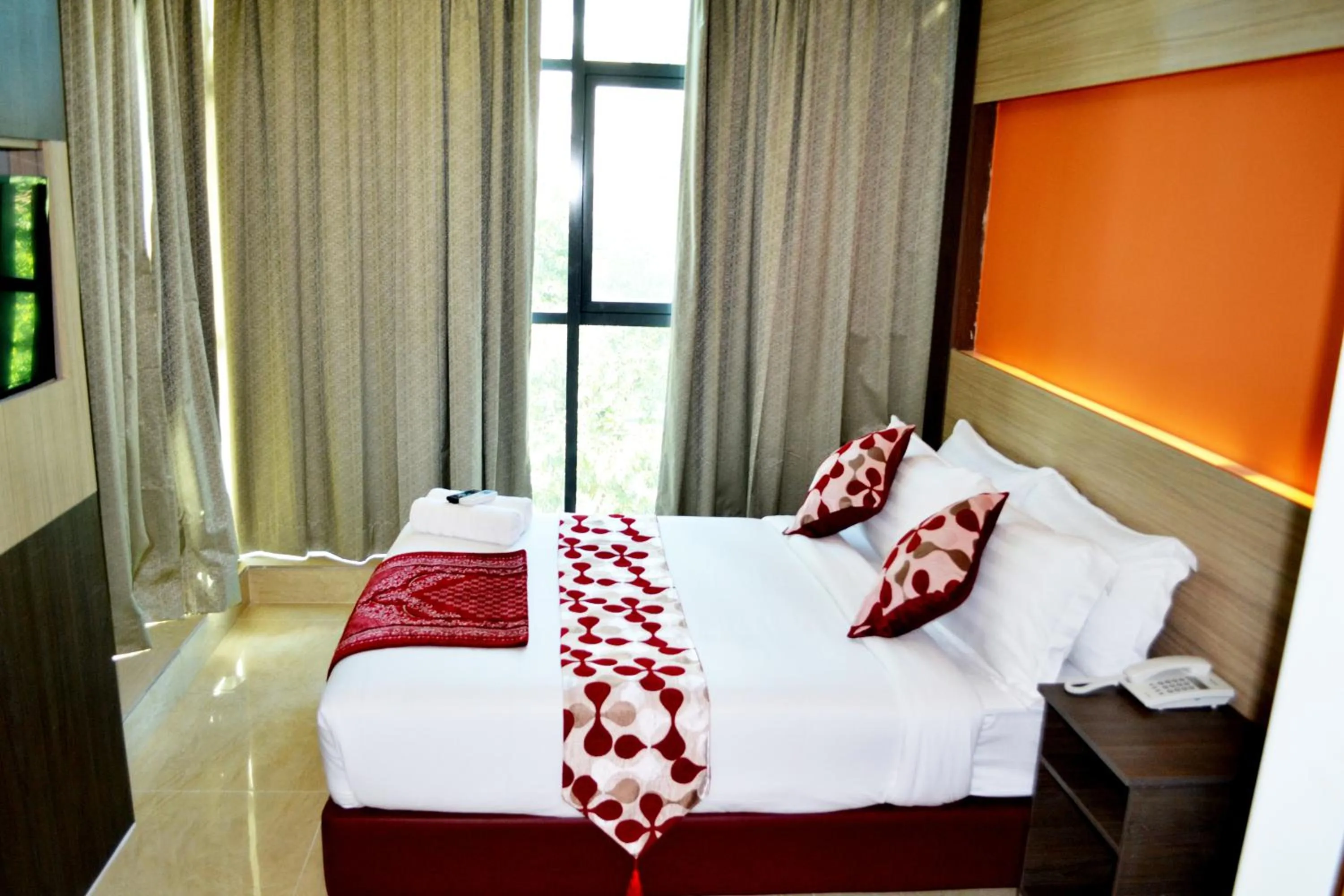 Bedroom, Bed in Sky Hotel @ Pudu