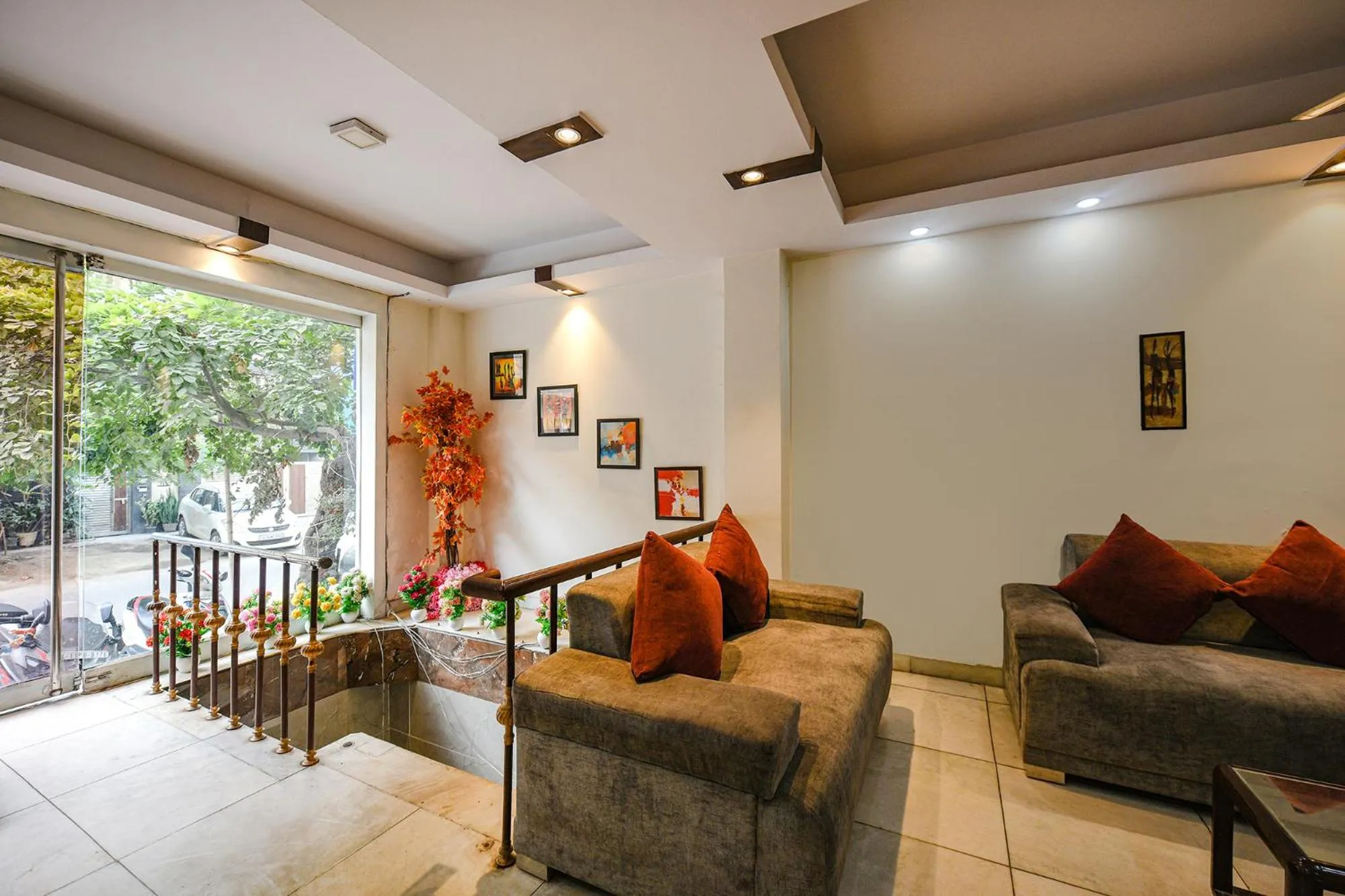 Seating area in FabExpress Swiss International - Nr Patel Nagar Metro