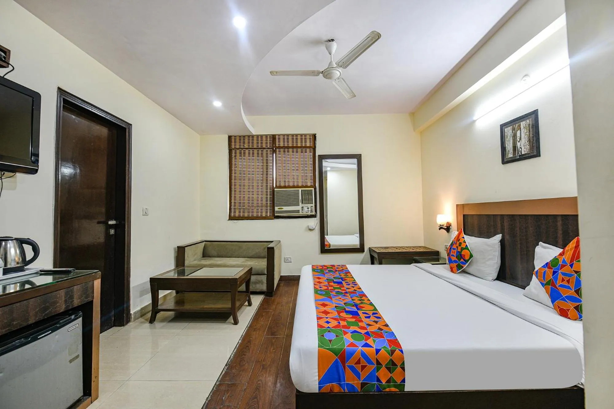 Bed in FabExpress Swiss International - Nr Patel Nagar Metro