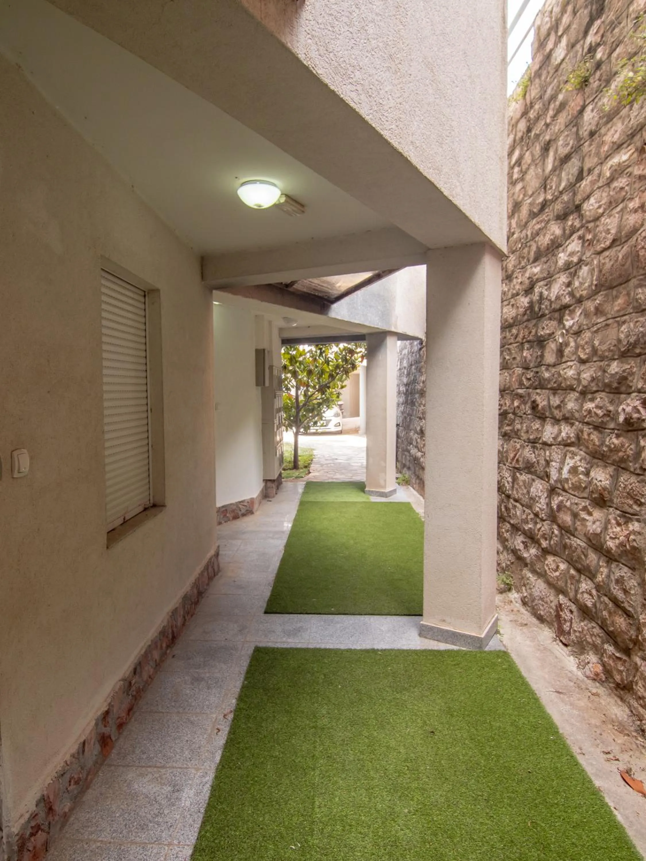 Patio in Mum's Apartment