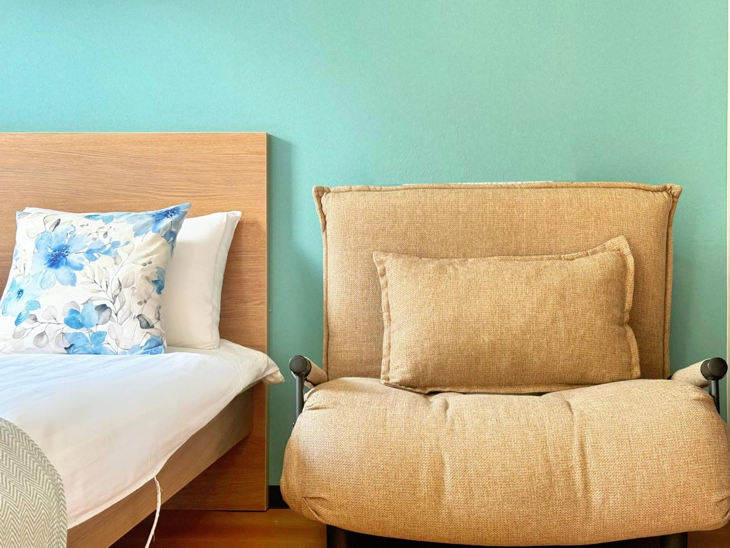 Bed in Juso AFP Apartment Hotel