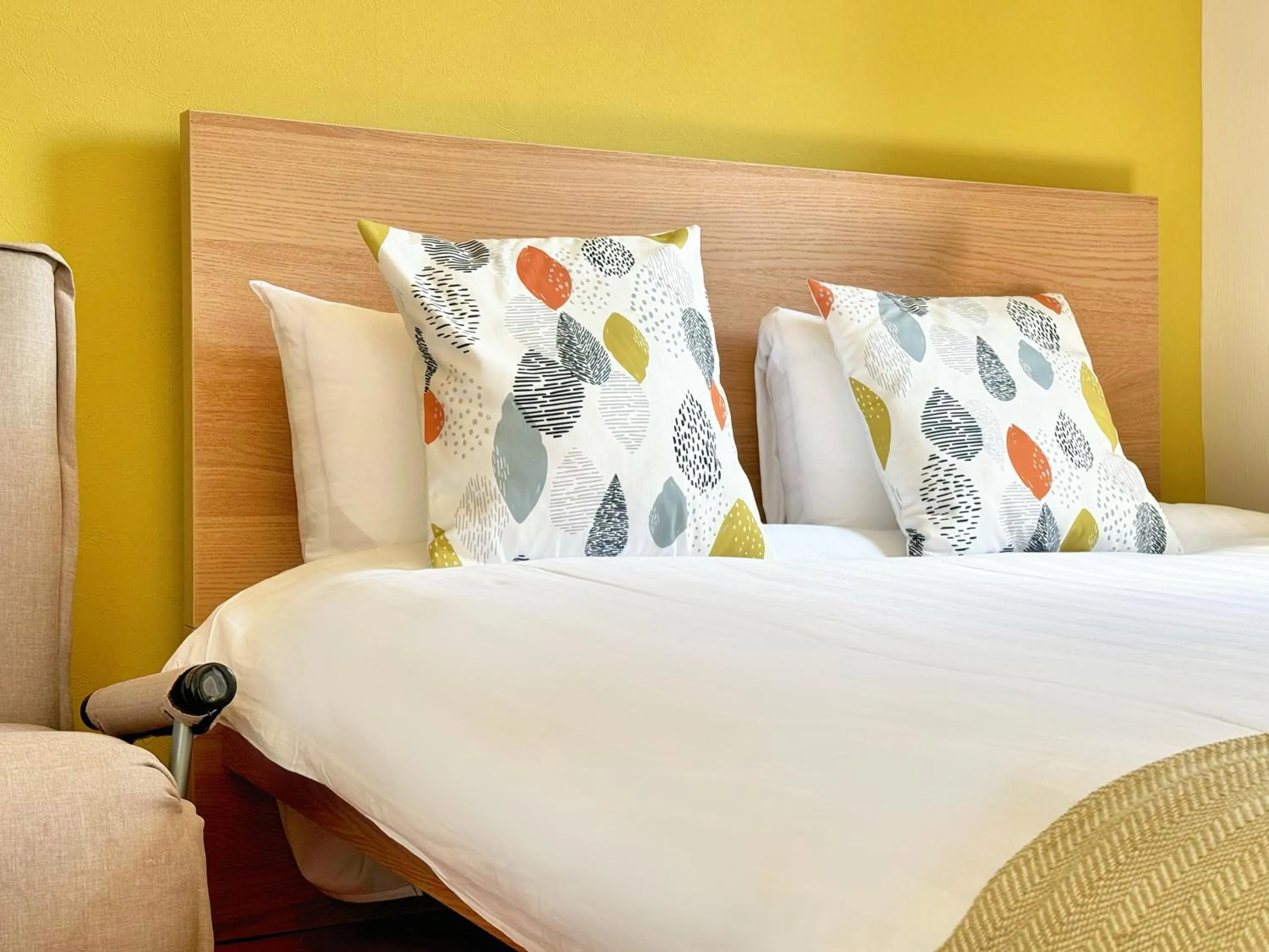 Bed in Juso AFP Apartment Hotel