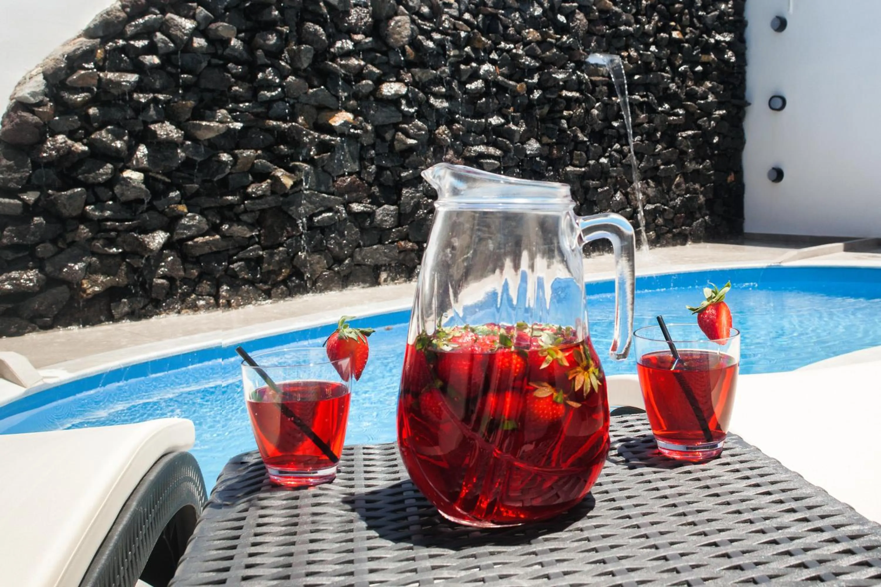 Pool view in Irene City Villas
