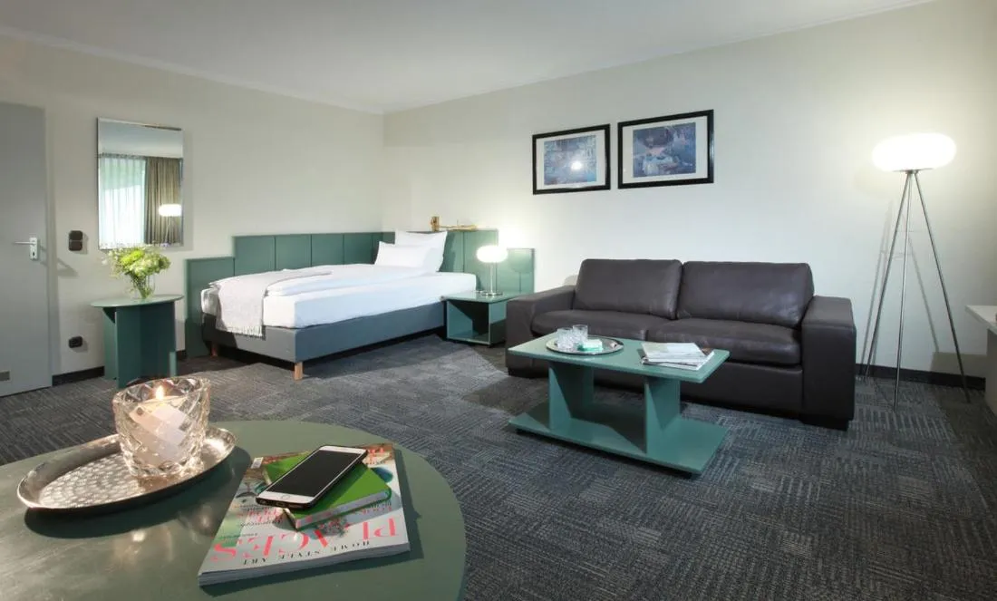 Photo of the whole room, Bed in Rheinhof by Gerda Good Living - Digital Access