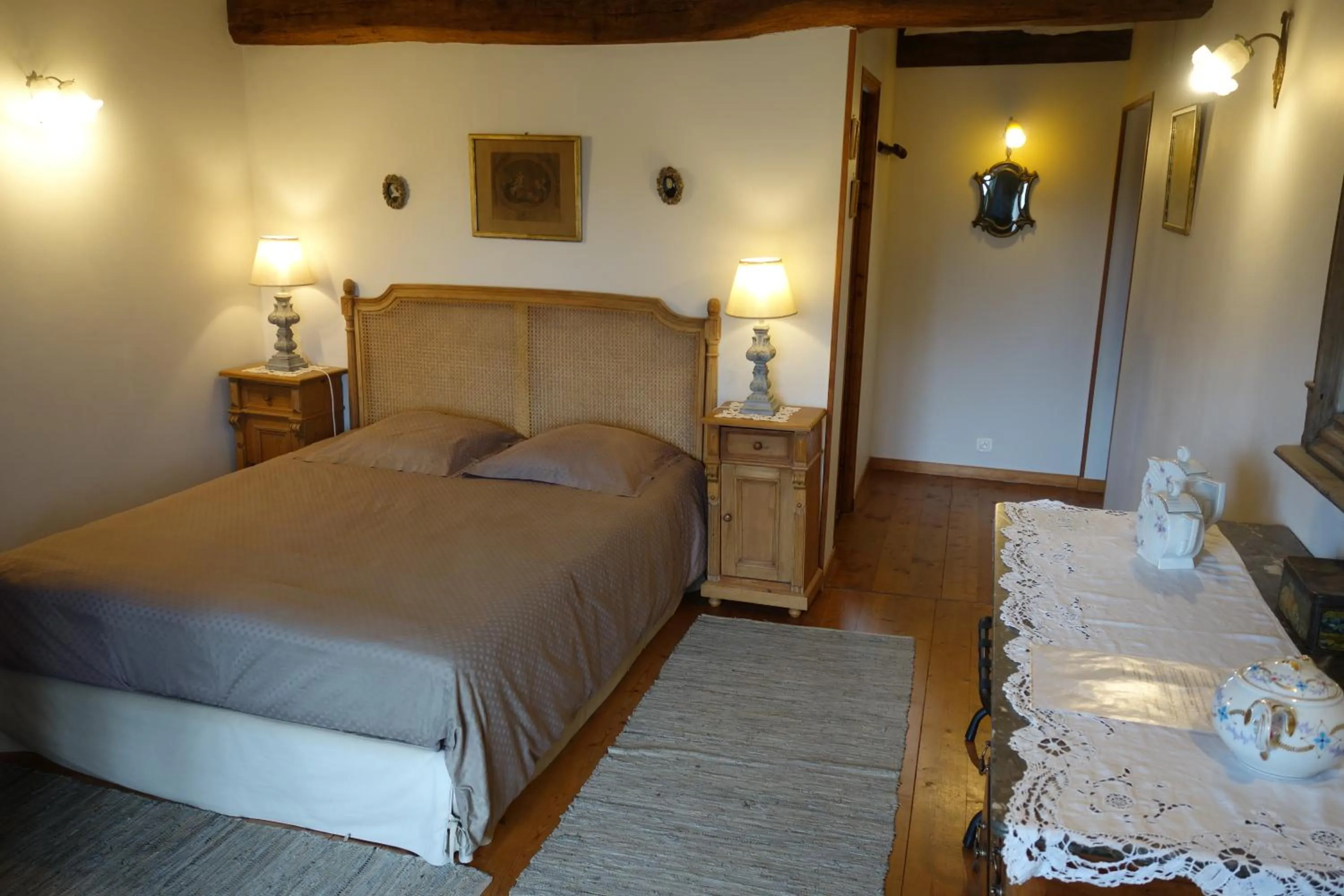Bedroom, Bed in Manoir De Savigny