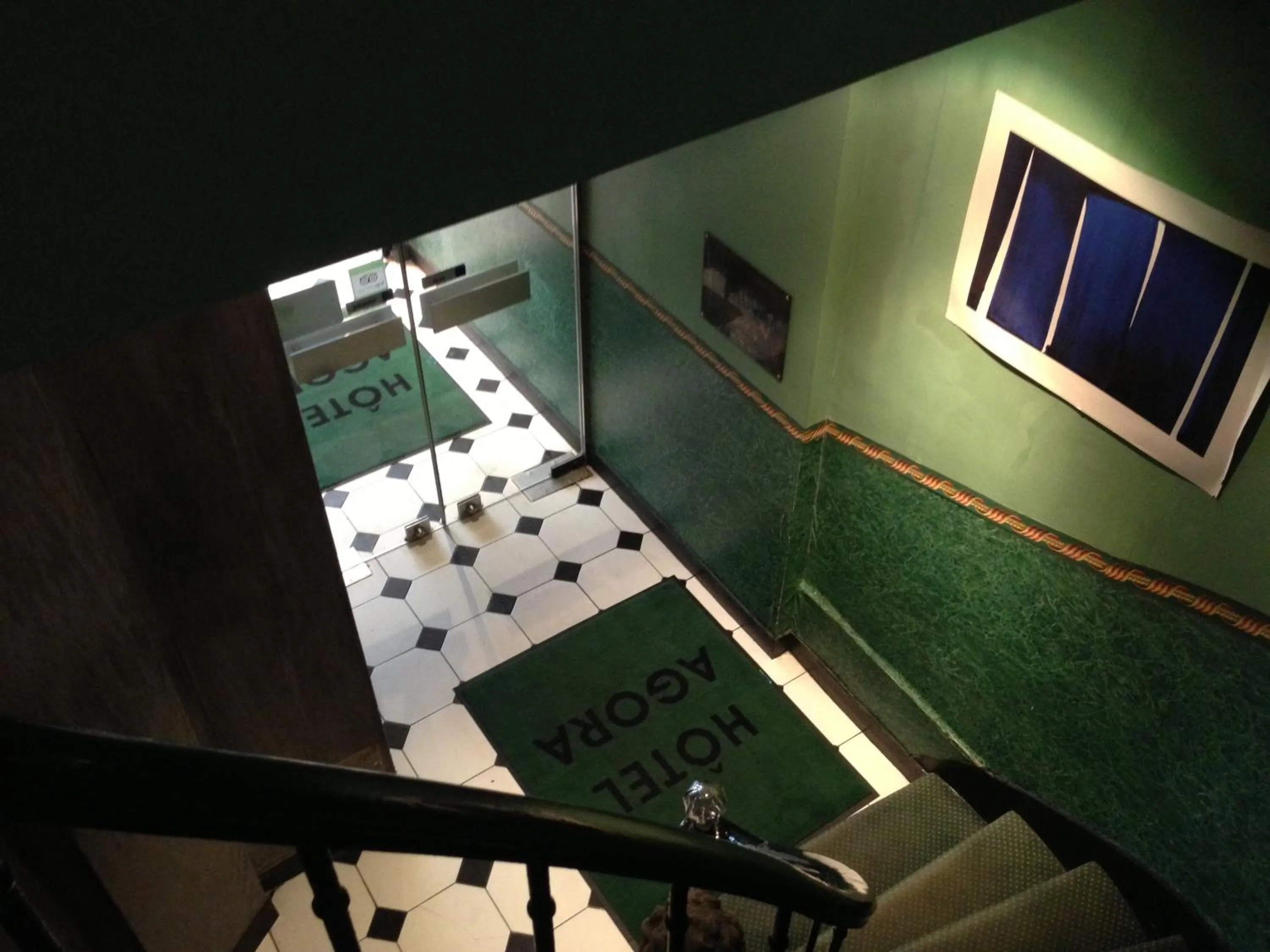 Decorative detail in Hotel Agora