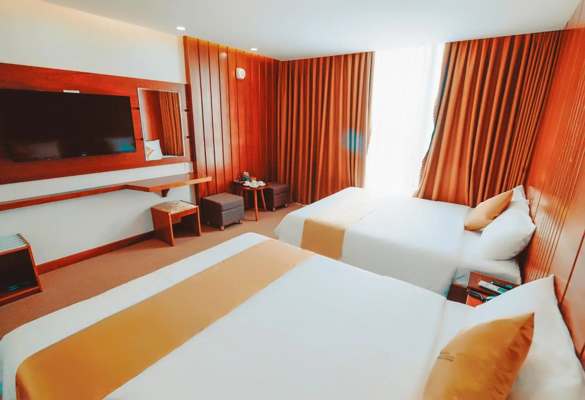 Bed in Mira Hotel Quy Nhơn