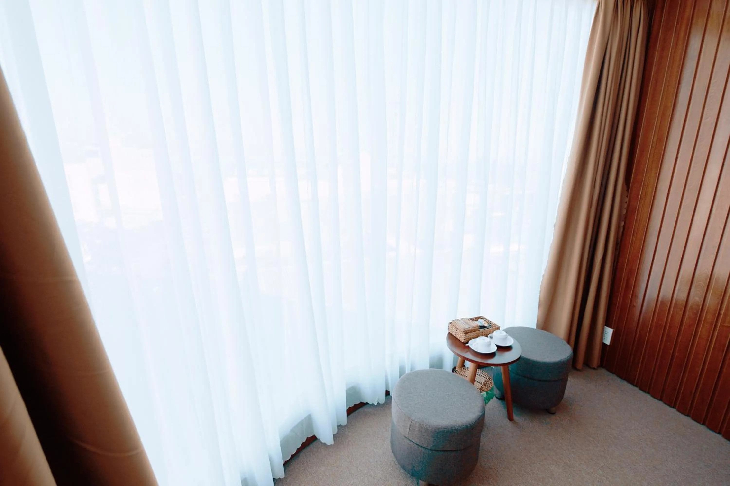 Seating area in Mira Hotel Quy Nhơn