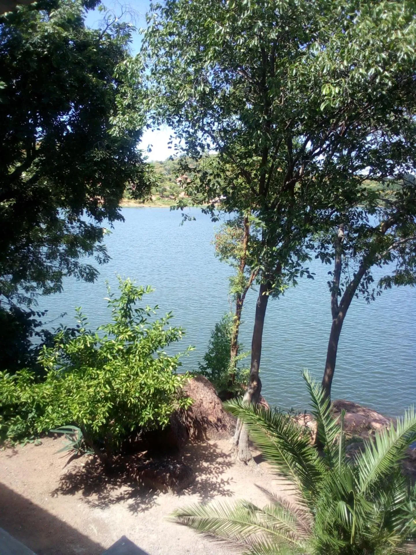 Lake view in Nahubwe Safari Lodge