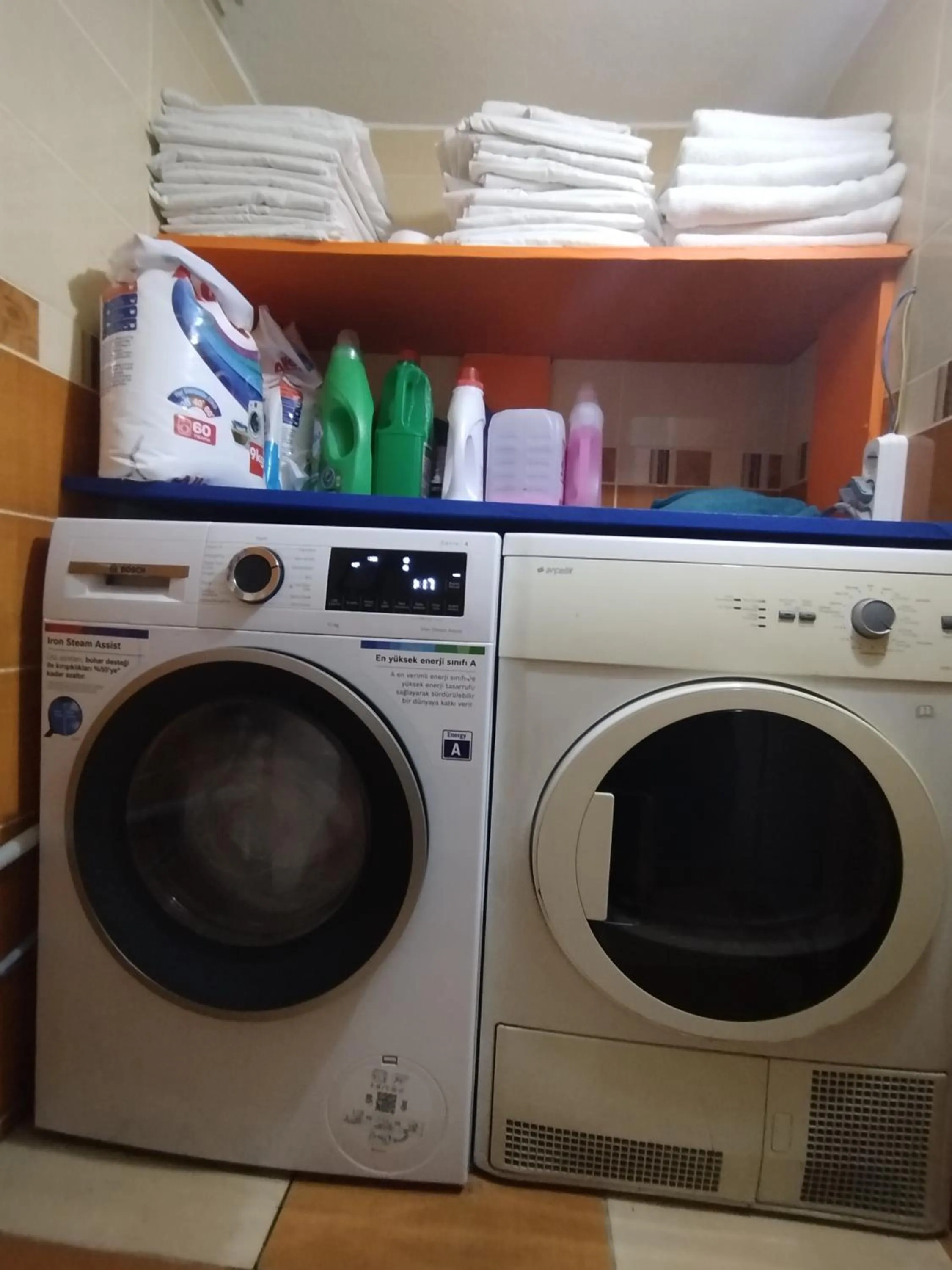 washing machine in Taksim City ivy Hostel