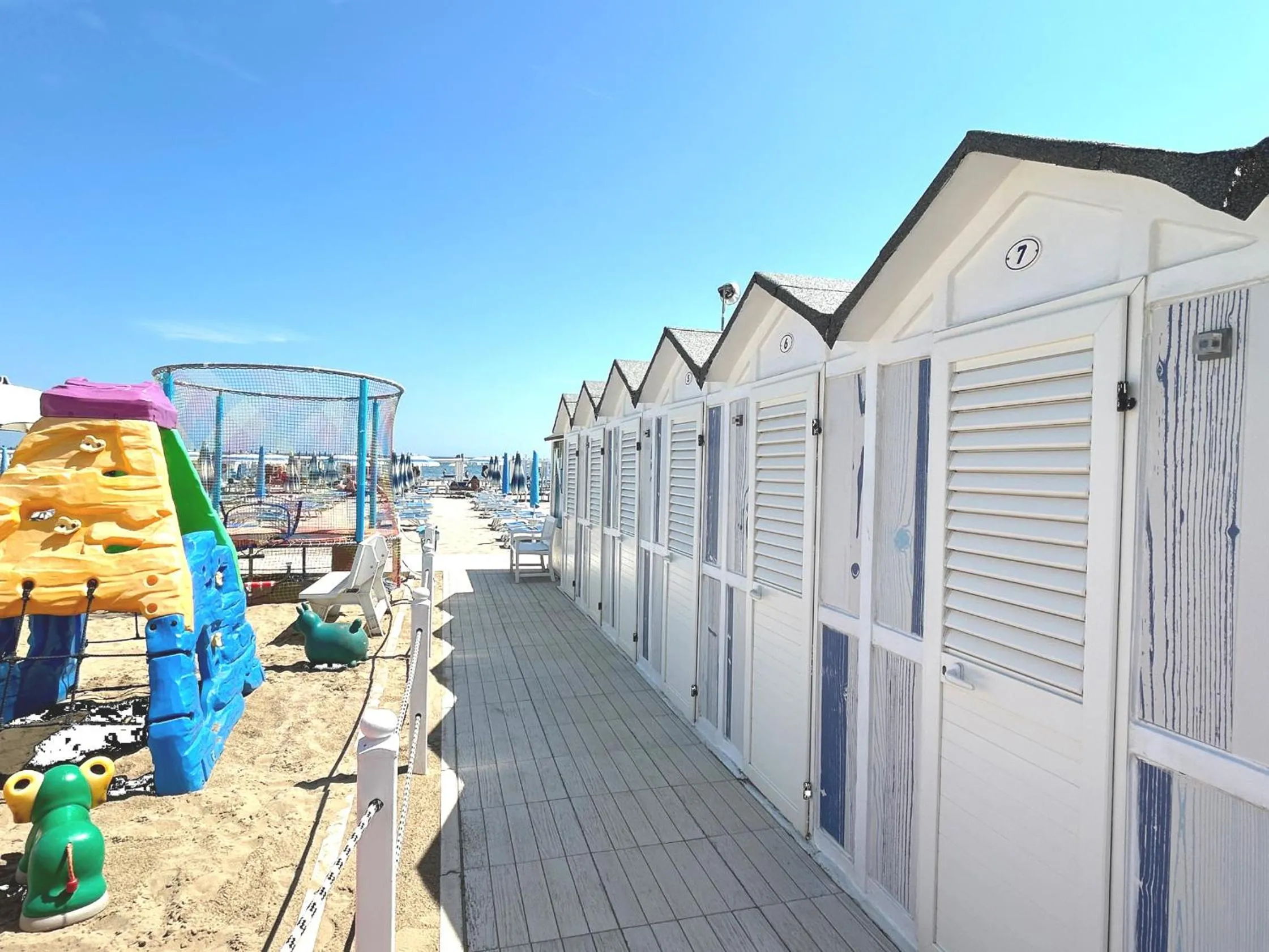 Beach in Hotel Pacific