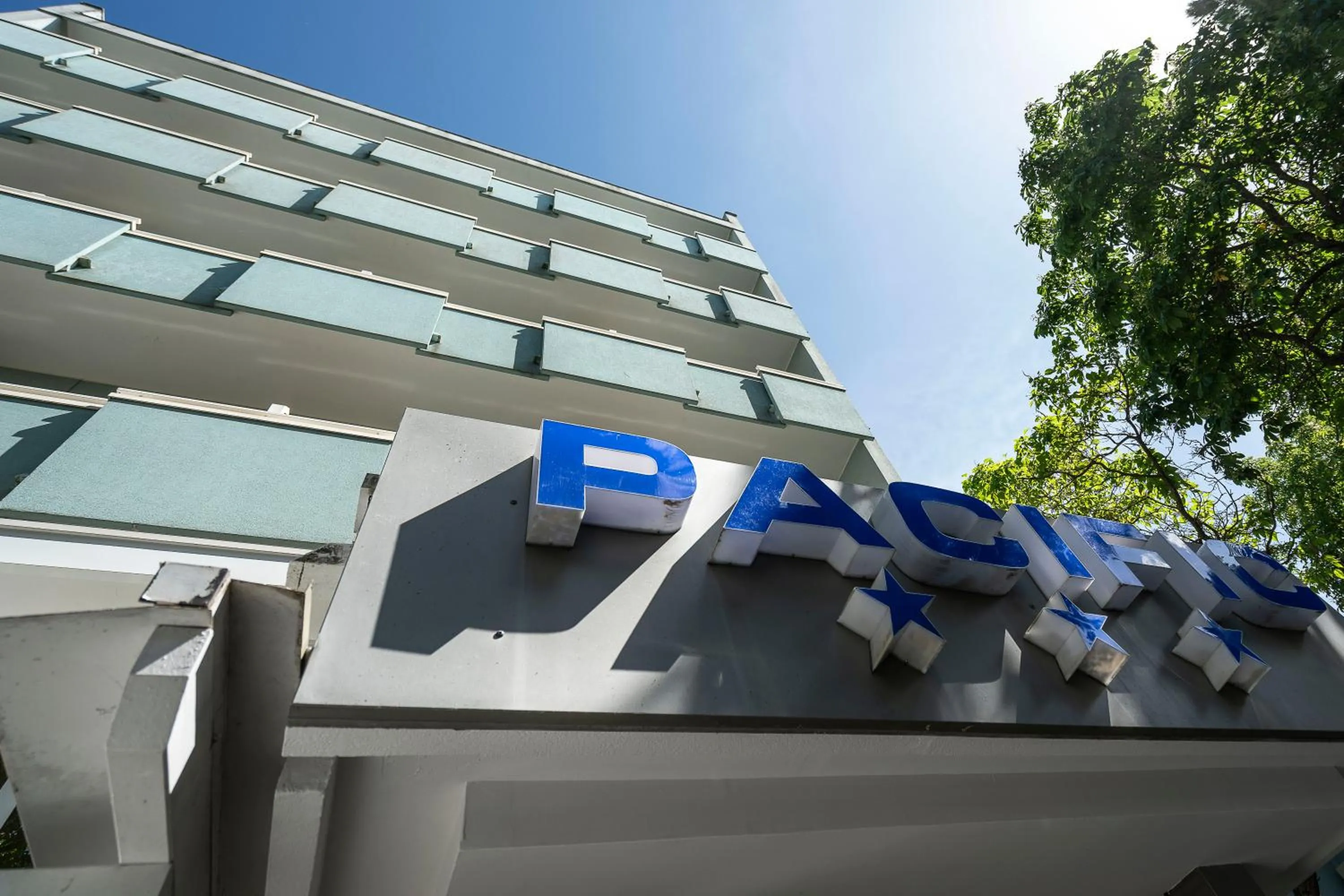 Property building in Hotel Pacific